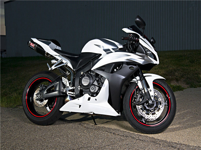 Injektiotapapakkaus, Honda CBR600RR 2007 2008 2008 White Black ABS -muovinen kori