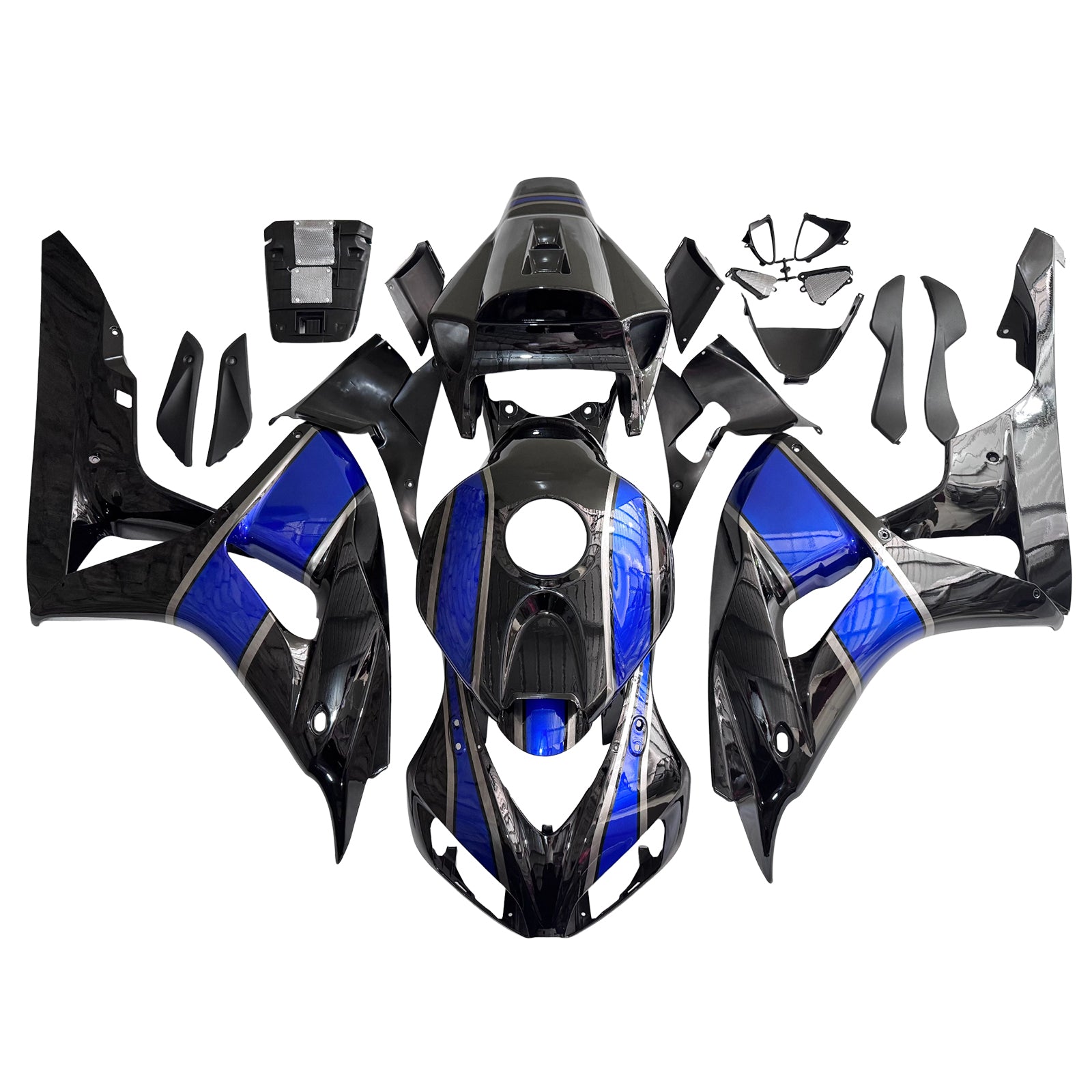 Kit de carénage par injection, carrosserie en plastique ABS pour Honda CBR1000RR 2006-2007