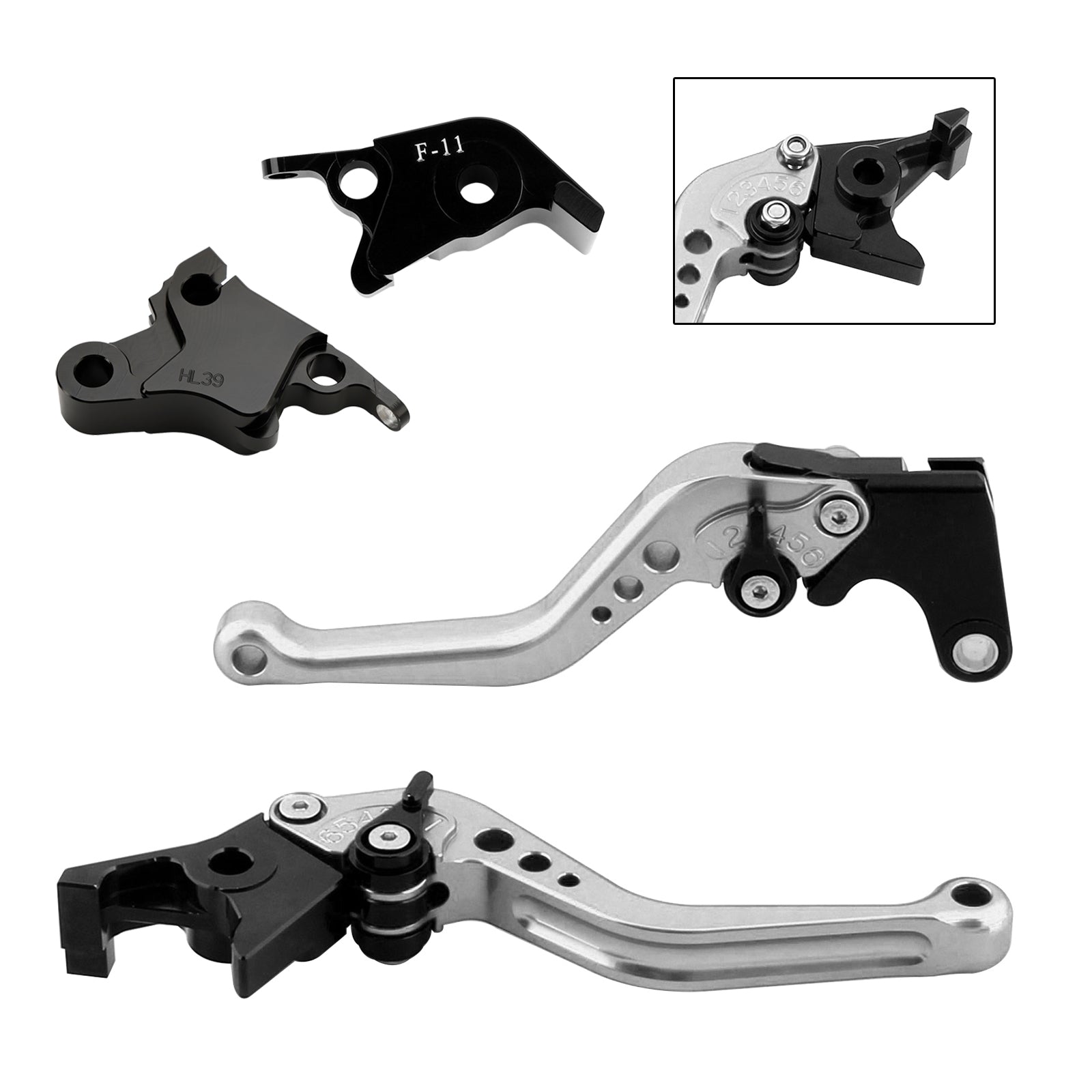 Levier de frein et d'embrayage court pour CFMOTO 700CL-X Sport 2021-2022