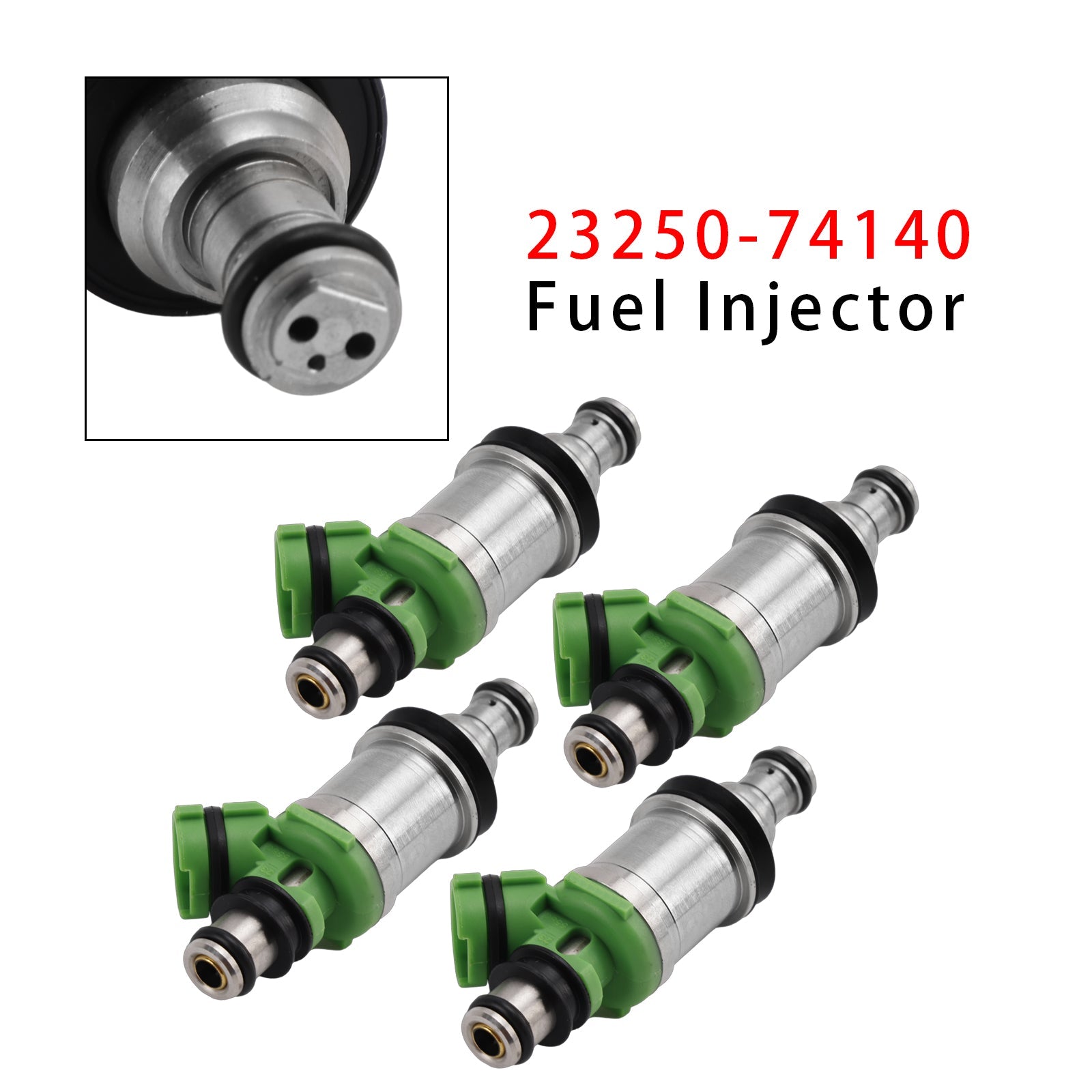 4 inyectores de combustible para Toyota Camry Celica Solara 2.2L RAV4 94-00 23250-74140