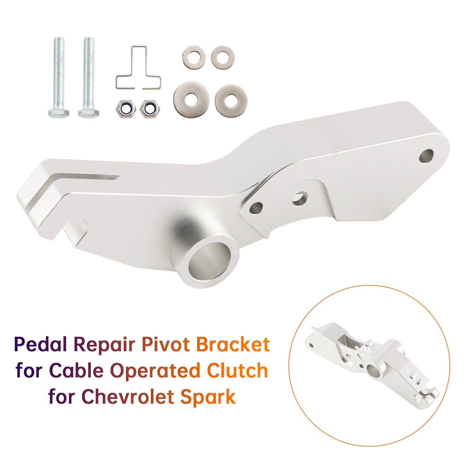 Chevrolet Spark 2009-2012 Podpora za popravilo pedalov za kabelsko sklopko 96683849 95962968