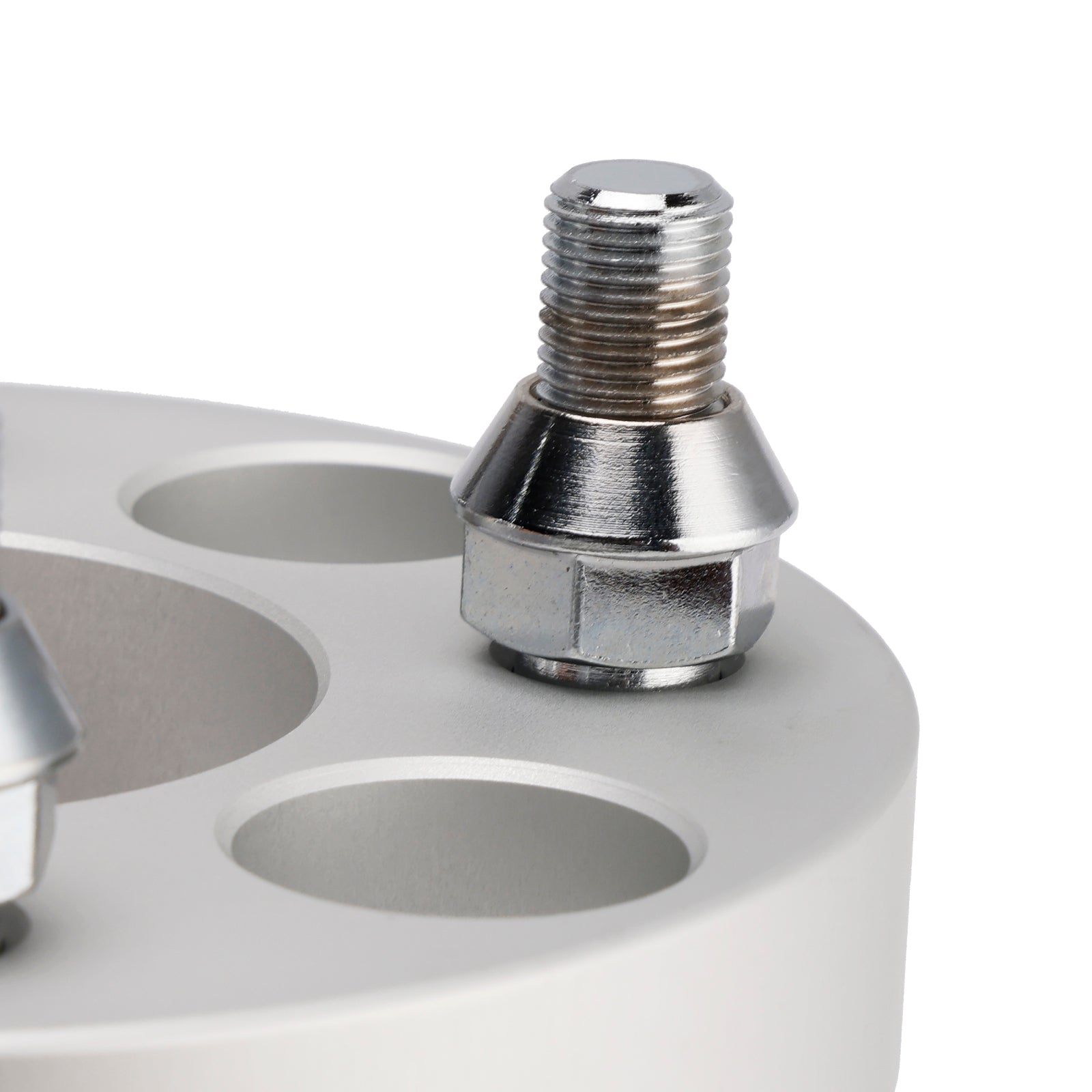 Kit d'entretoises de roue de 1 pouce, écrous de roue argentés pour voiturettes de golf Yamaha, Club Car et Ezgo