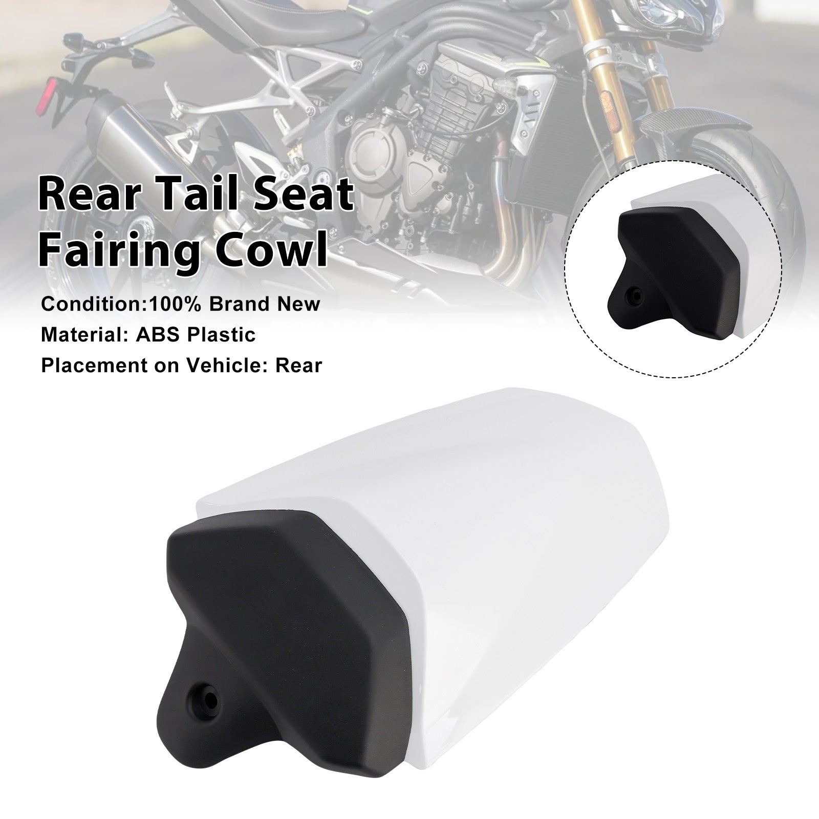 Carénage arrière de selle pour Speed Triple 1200 RS (2025-2026)