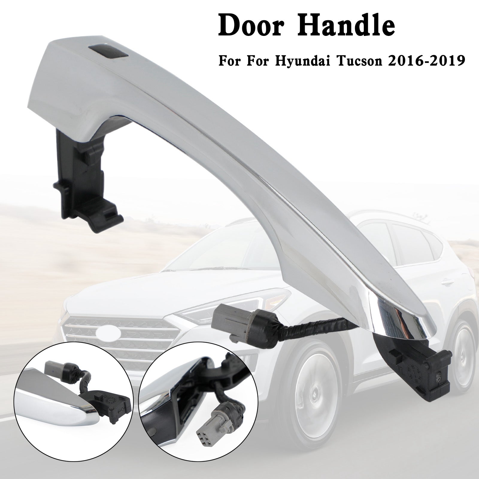 Klamka przednich lewych drzwi kierowcy 82651D3710 dla Hyundai Tucson 16-2019