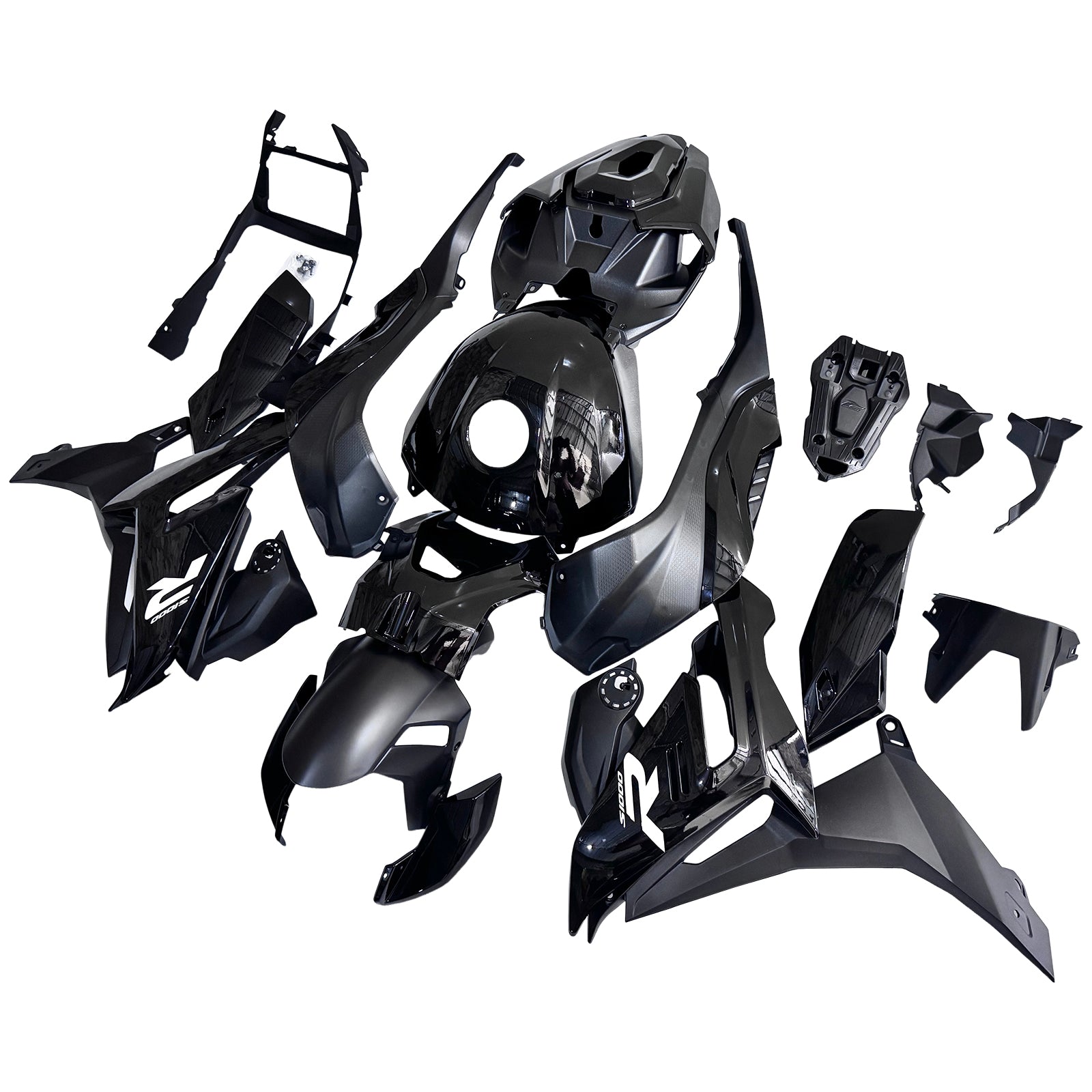 Zestaw owiewek BMW S1000R 2021-2025 - wtryskiwany ABS - zderzaki, osłony chłodnicy & osłony boczne