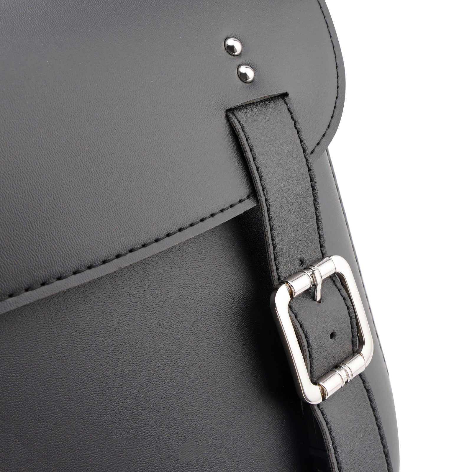 Črna bočna sedla vrečka 18 l za motocikel