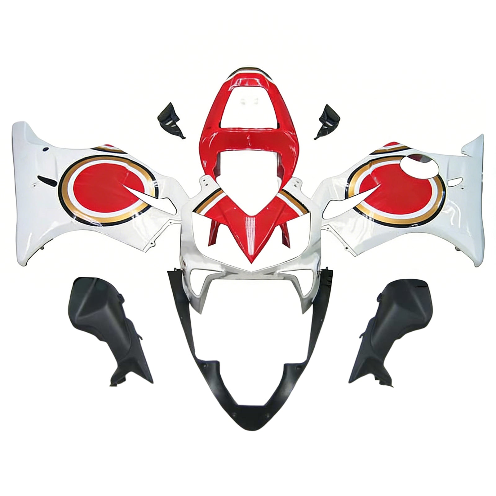 Kit de carénage par injection, carrosserie en plastique ABS pour Honda CBR600 F4i 2001-2003