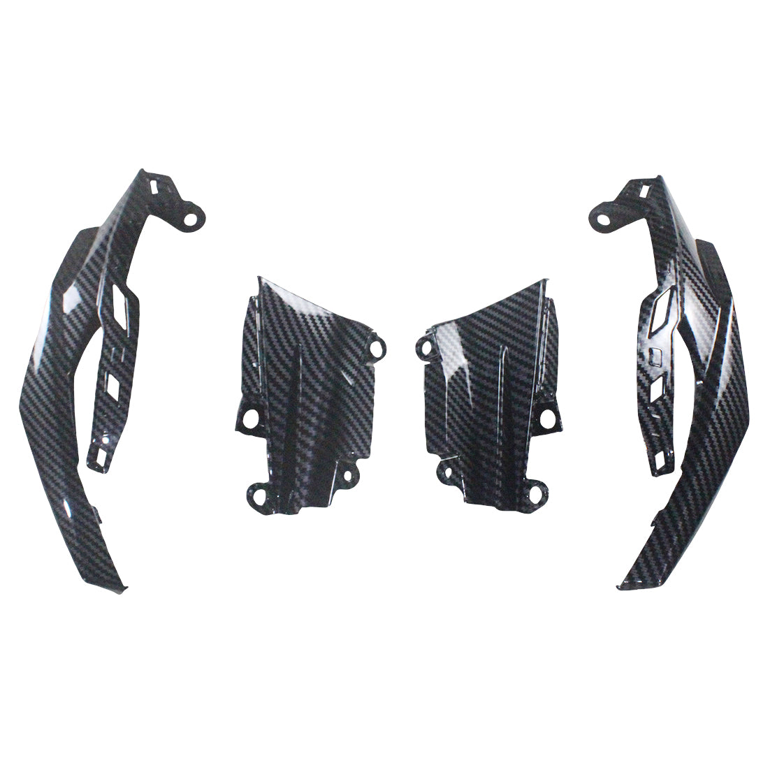 Kit de carénage en plastique ABS injecté compatible avec Kawasaki Z1000 2014-2017