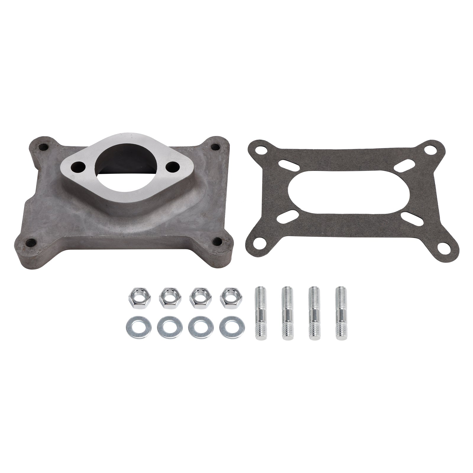 Adaptateur de carburateur haute performance en aluminium naturel 2044 One 2044