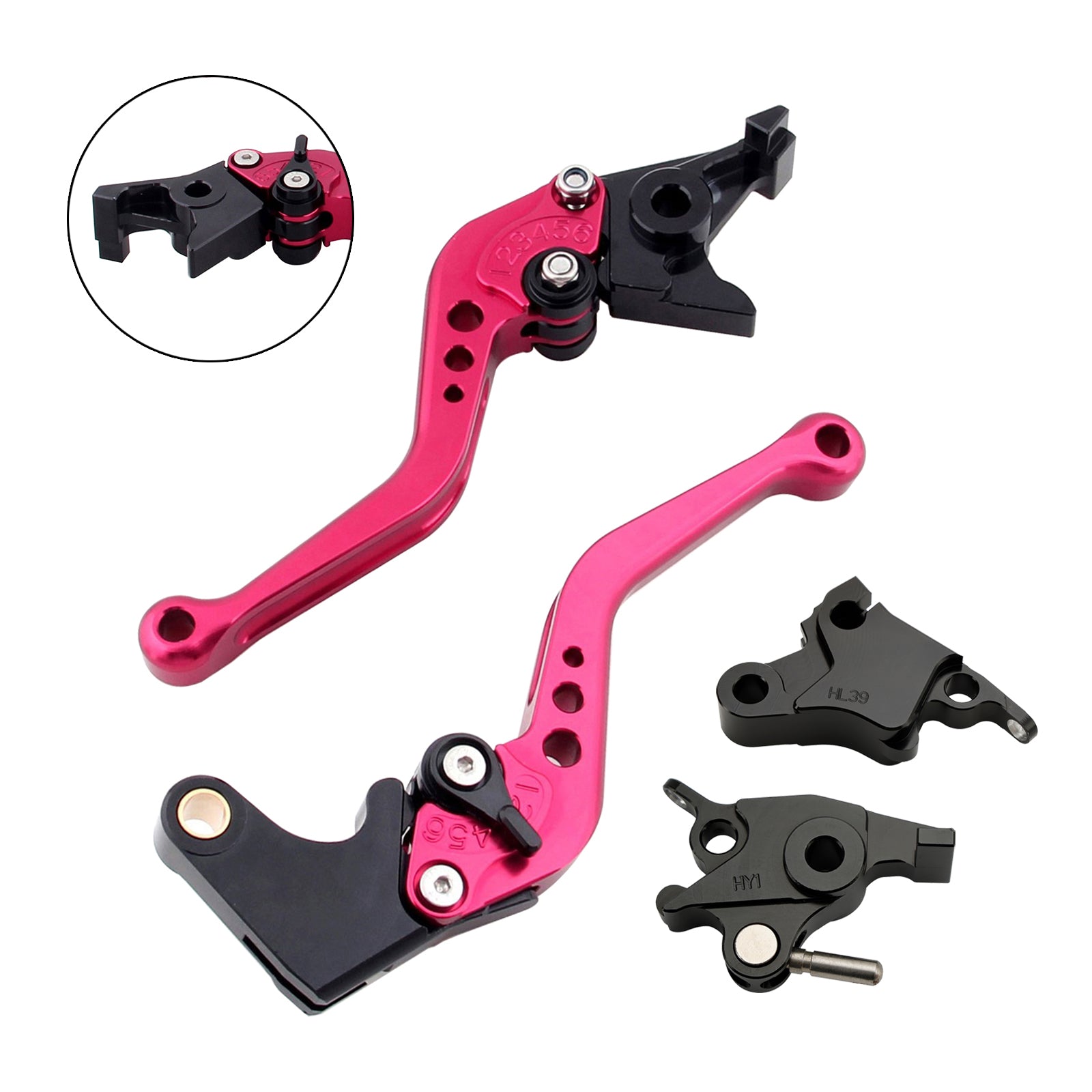 Krótki hamulec i dźwignia sprzęgła dla Heritage CFMOTO 700CL-X 2021-2022