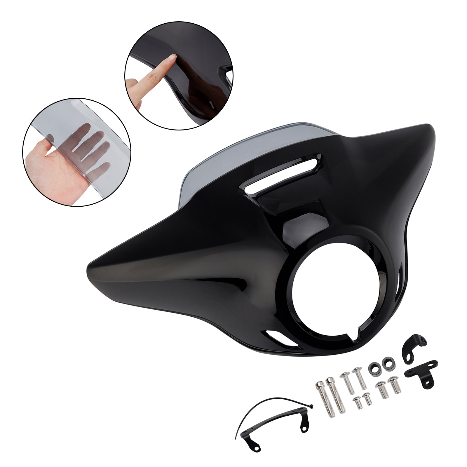 Szyba przednia, owiewka reflektora do HONDA CM300 CM500 (2021-2024)