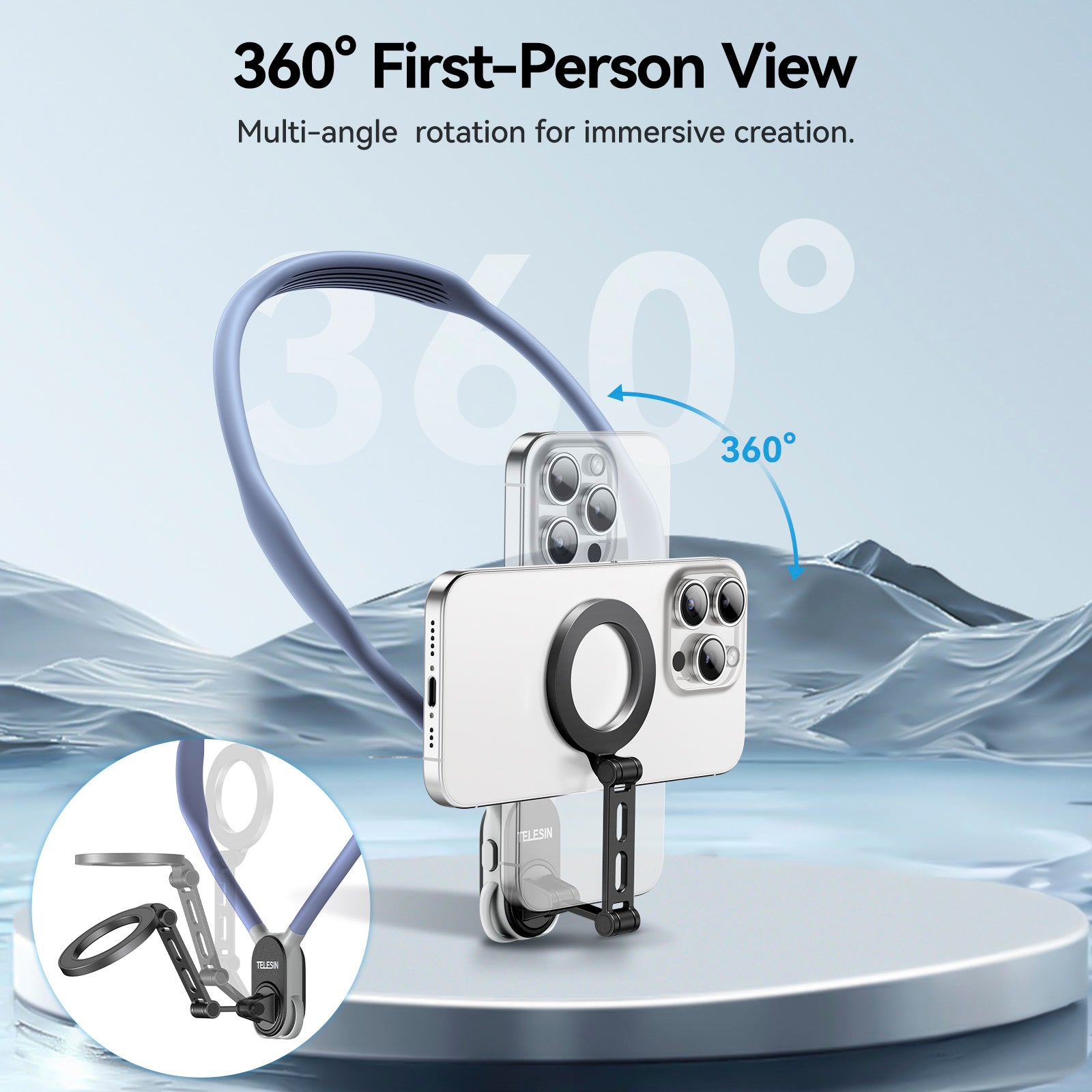 Magnetico magsa magsafe magsafe, collo, angolo di max pov