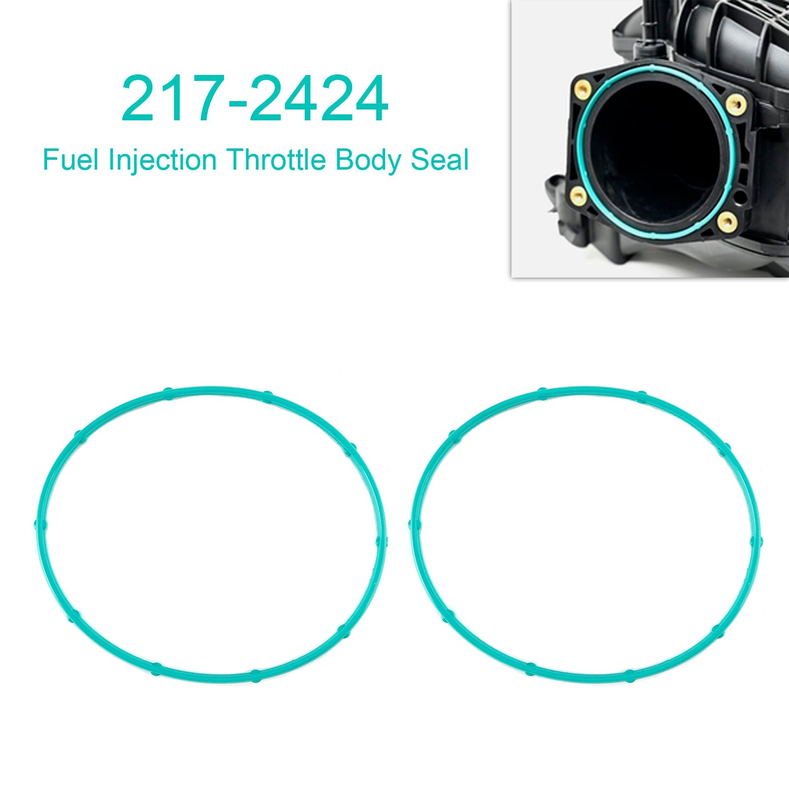 Welp of Butterfly Body Injection 2-delige brandstofinjectie 217-2424 voor GM- en TBSS-vrachtwagen en TBSS