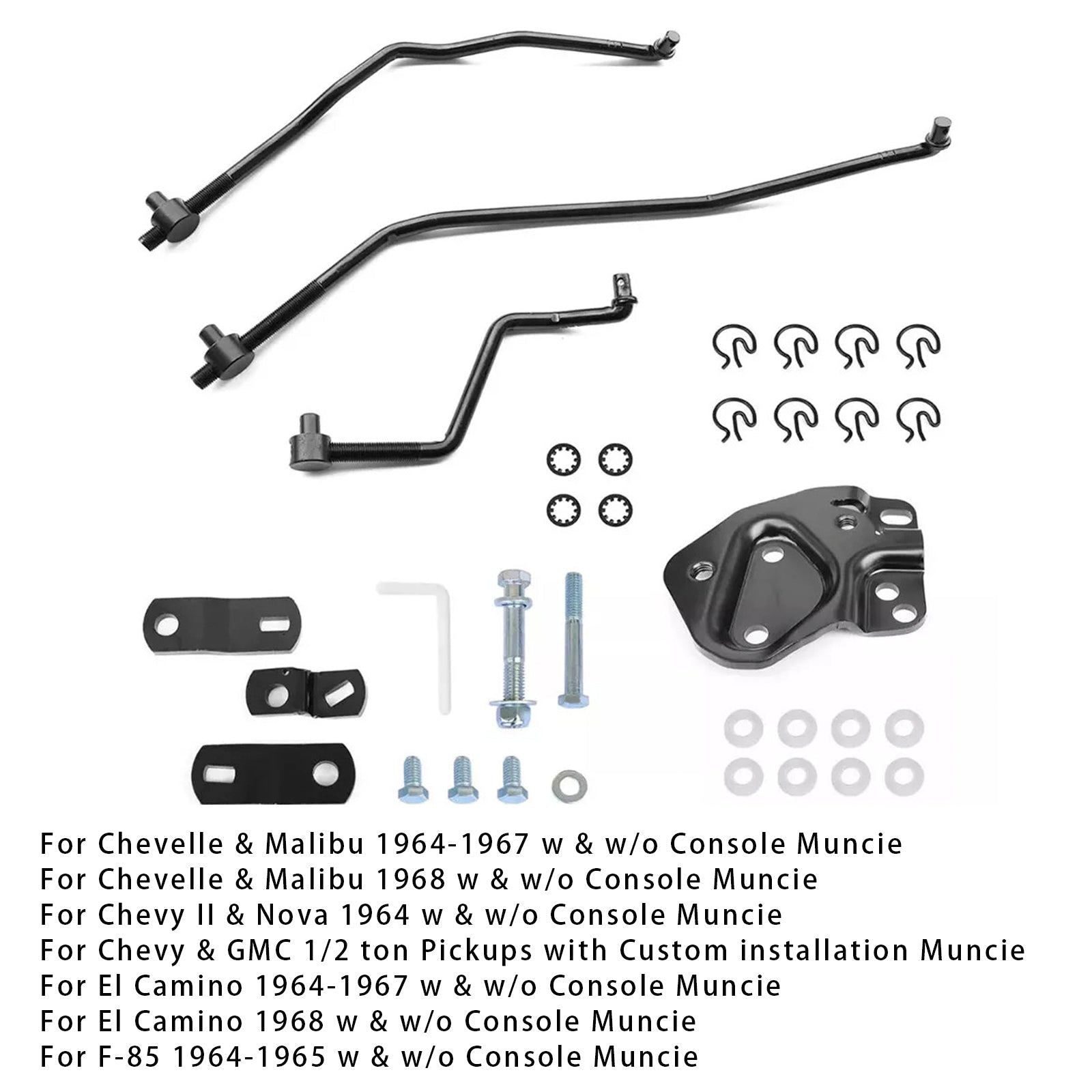 Gear Lever Tackle Kit veranderde 4 -snelheid voor Grand Sport 1965 met en zonder console