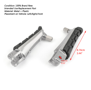 Estribos delanteros para Honda CB250 CB600F HORNET 250 600 CBR600F NC700