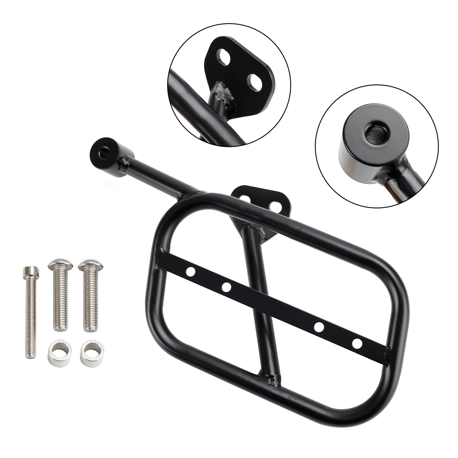 Sacoche De Selle Fixation Support Sacoche Pour Guzzi V9 Bobber Roamer 18-24 droit