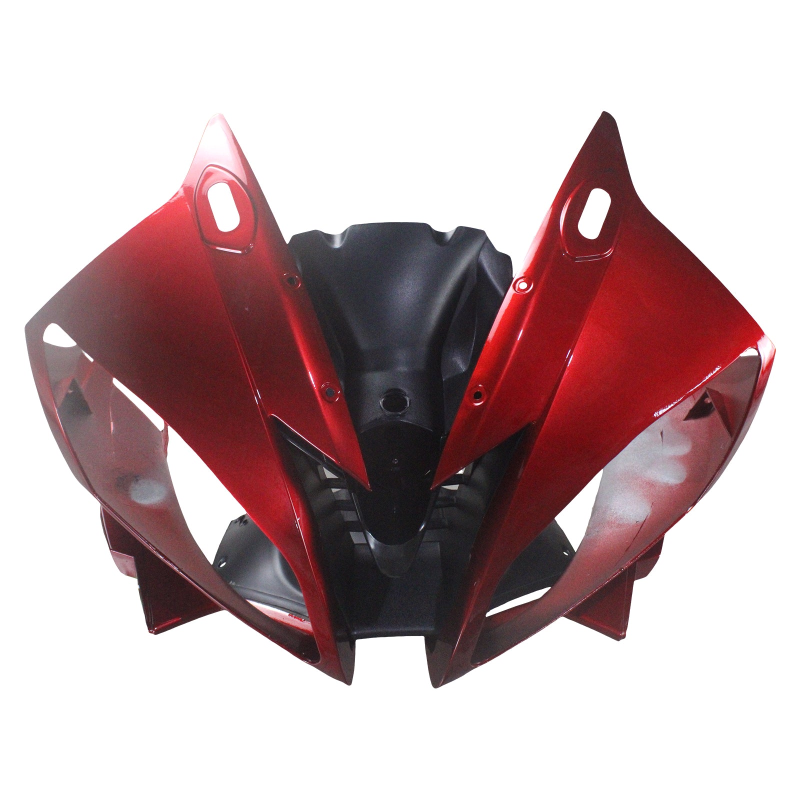 Nouveau kit de carénage en plastique moulé par injection rouge et noir pour Yamaha YZF R6 2006-2007