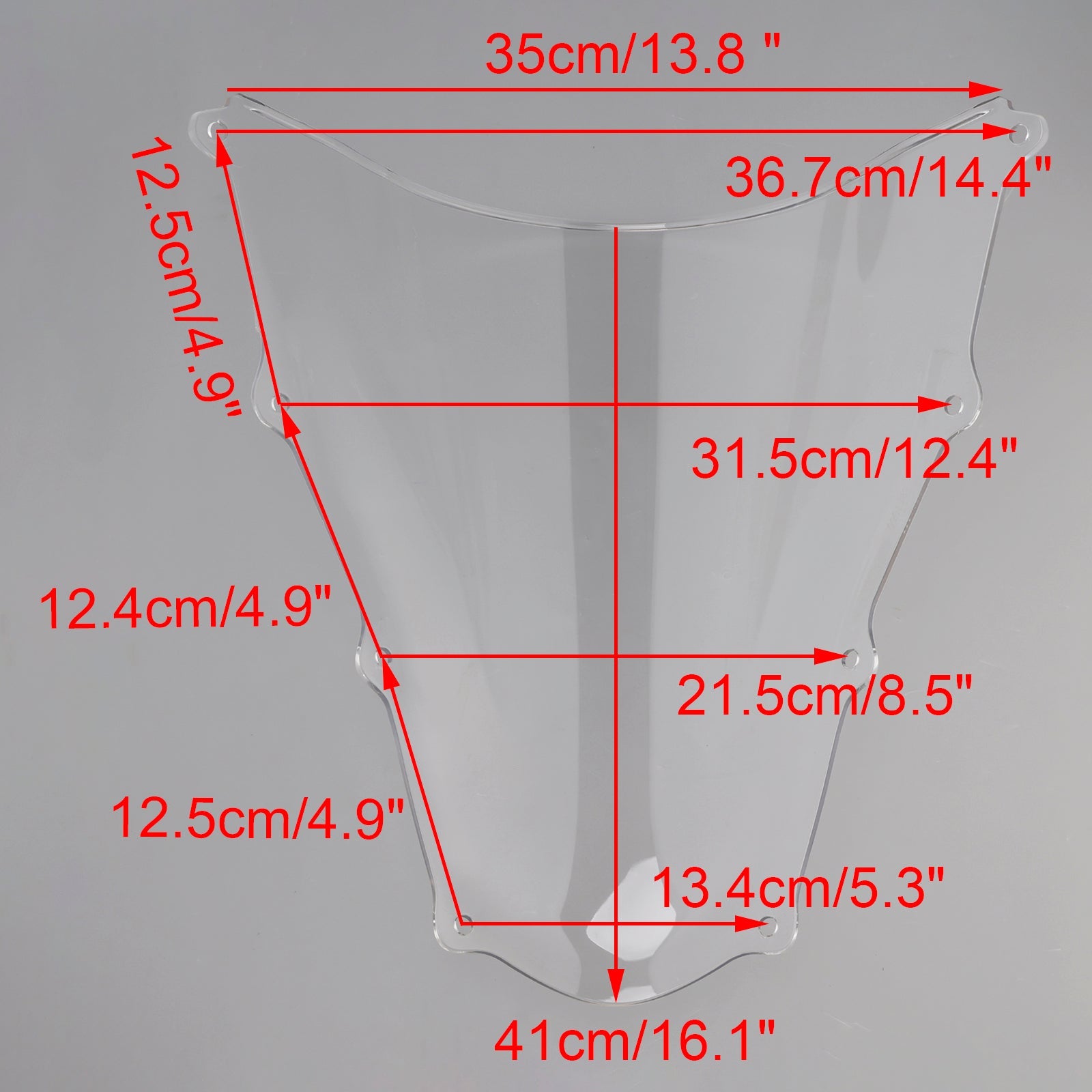Pare-brise pour Aprilia RSV1000 2003-2006