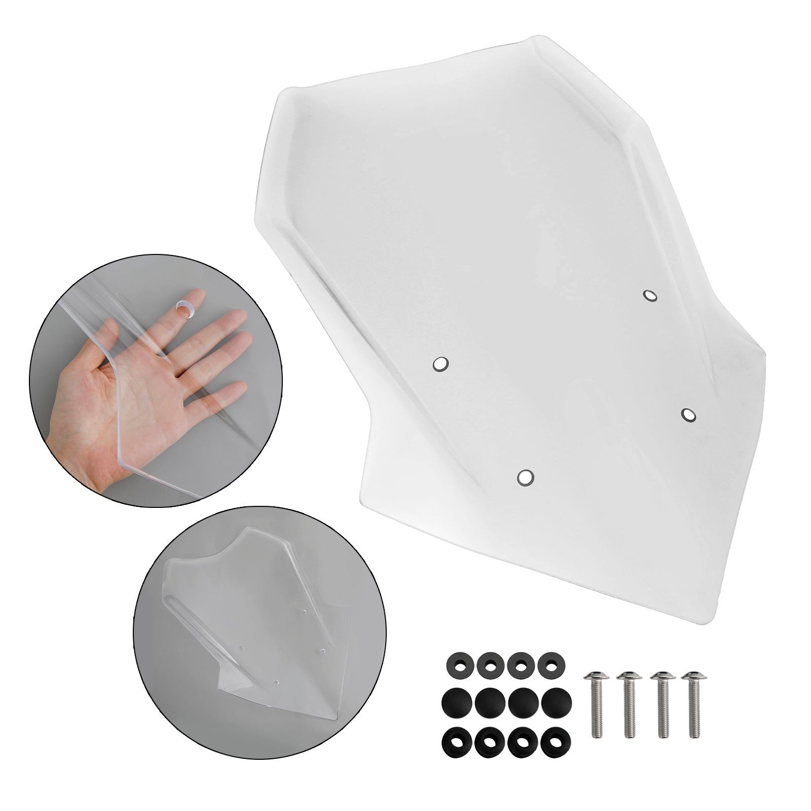 Parabrezza Parabrezza per Yamaha Tracer 900/GT 2018-2020 Tracer 9/GT 2021-2023