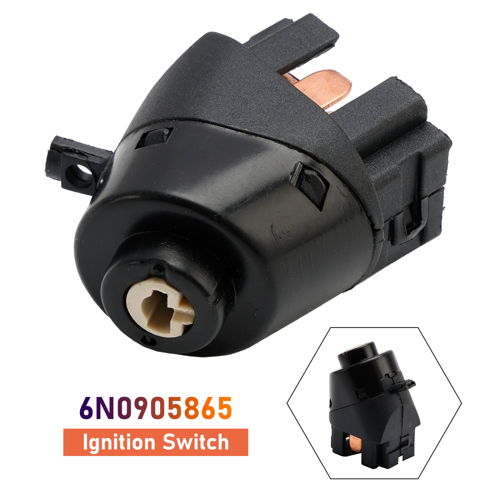 Sytytysvirran kytkin VW Golf 2 3 Passat Polo T4 Vento 6N0905865