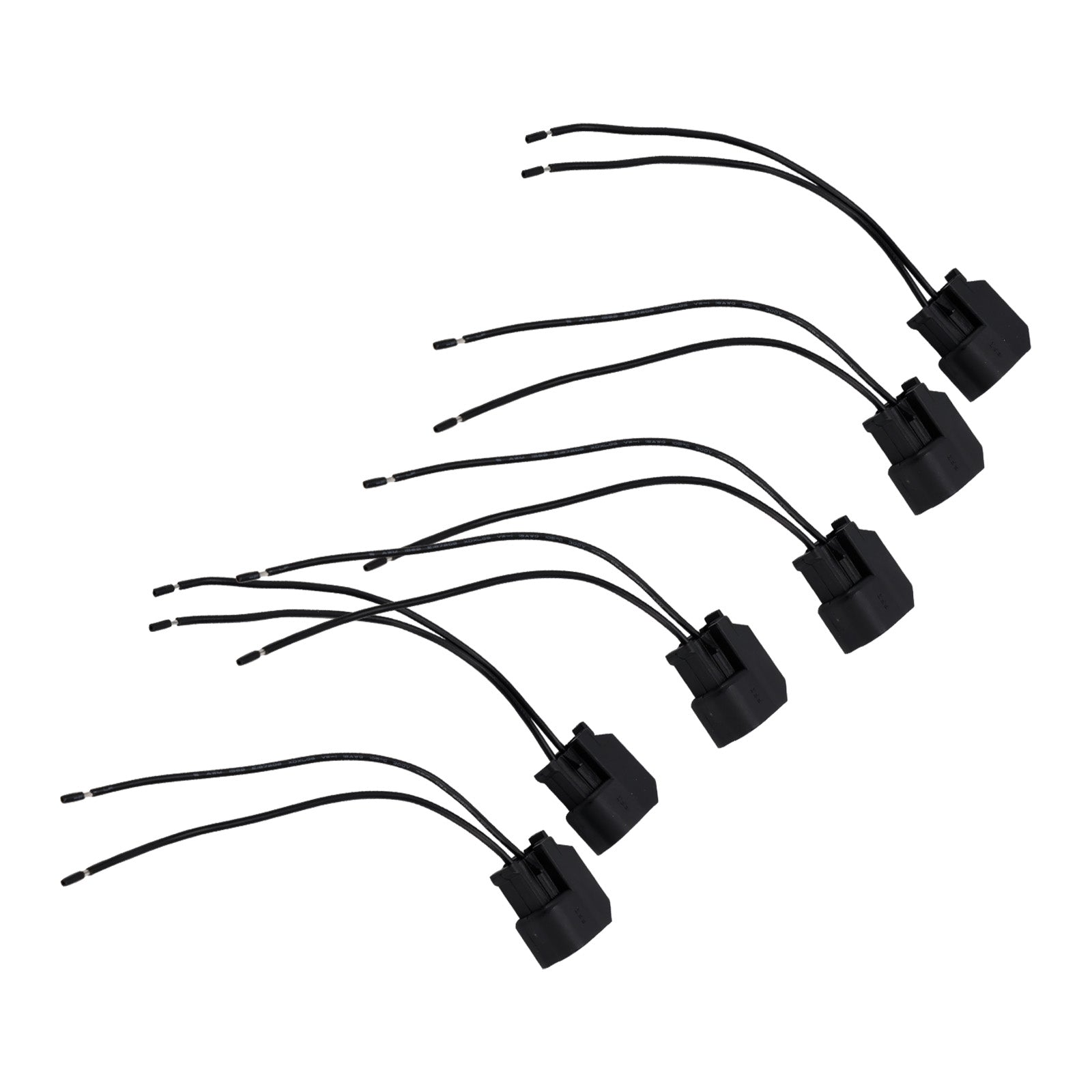 Conector d'6-EV6 Conector del inyector de combustible con clip flexible de desconexión rápida para Hyundai