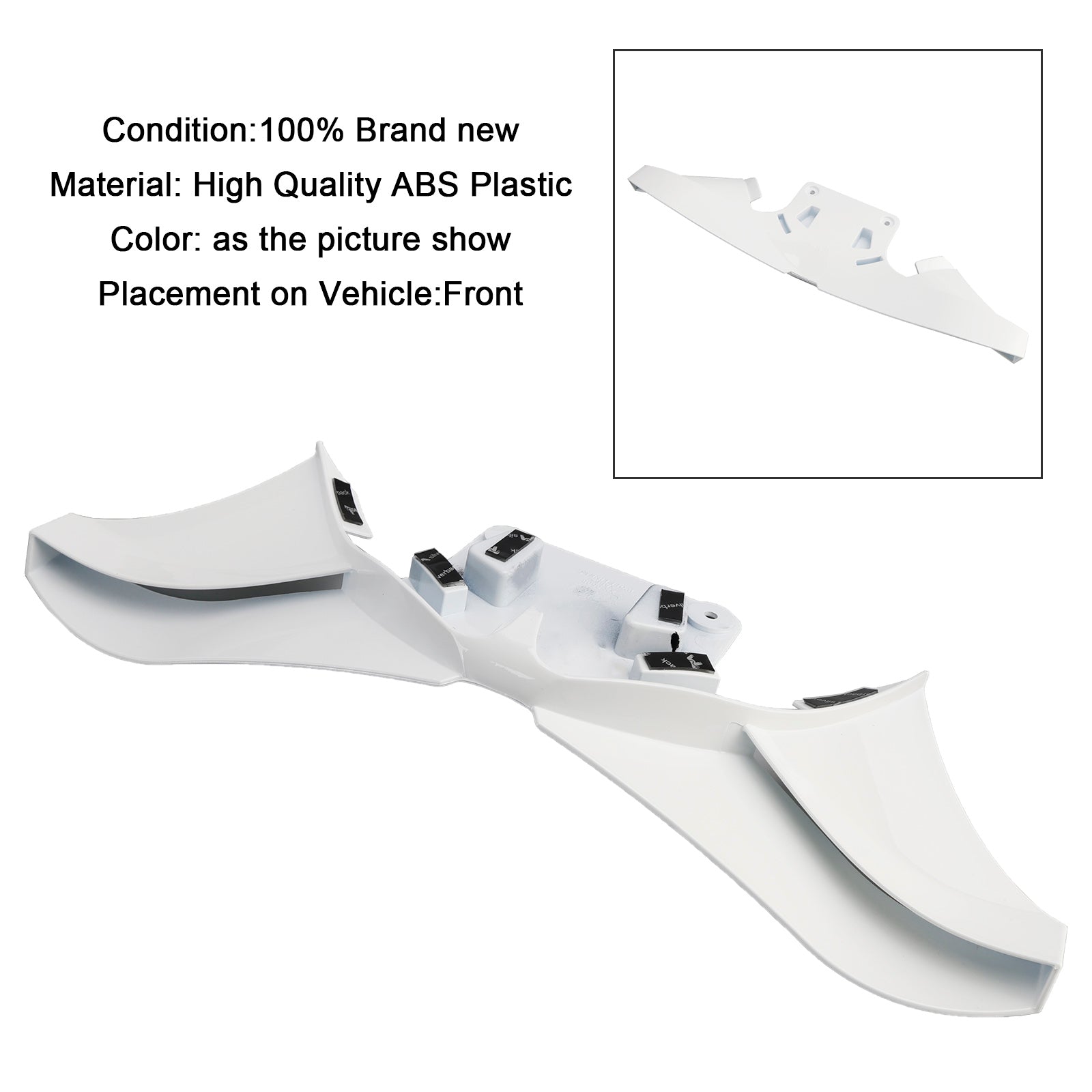 Aileron avant pour Street Triple 765R/RS 2023-2025