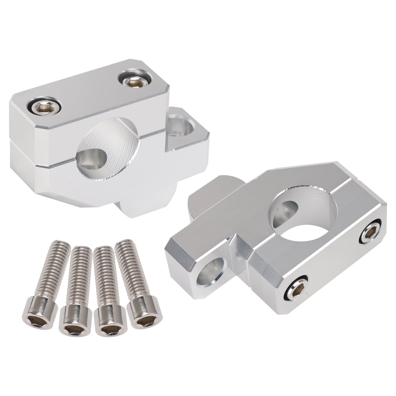 Rehausse de guidon déportée de 20 mm vers l'arrière pour Honda CB125R, CB650R et CB500F (2021-2025)