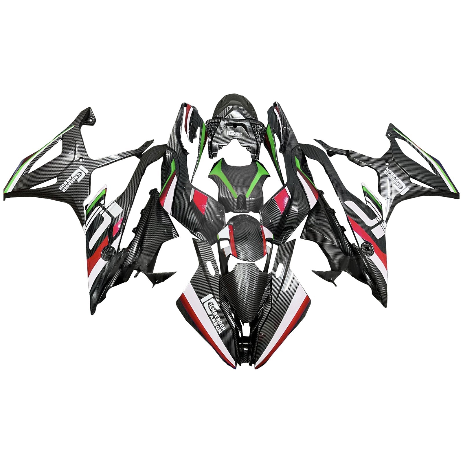 Kit de carénage d'injection pour BMW M1000RR S1000RR 2019-2022 Carrosserie Plastique ABS