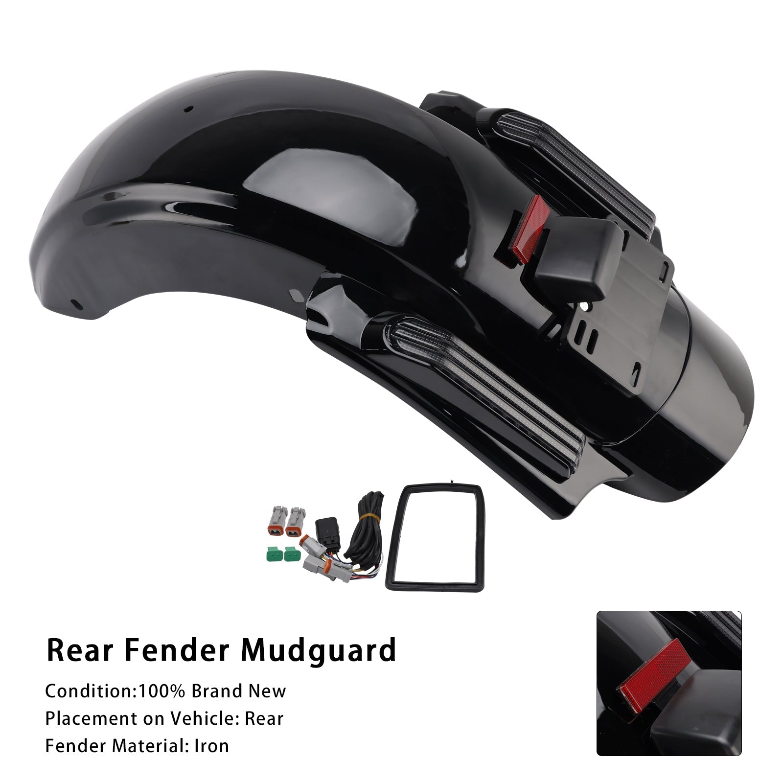 Sistema de guardabarros trasero para Harley Touring CVO Road Glide FLTRXSE FLTRXSTSE 2023-2025