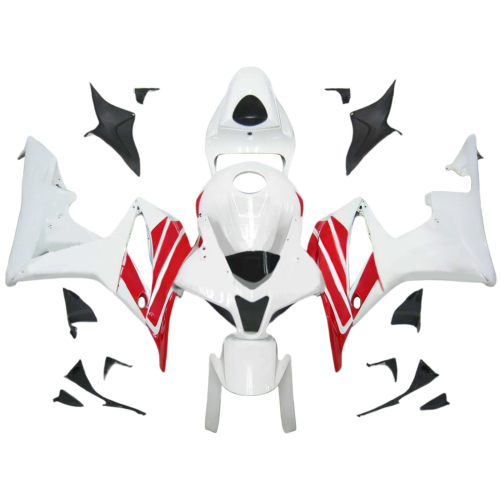 Kit de carénage par injection, carrosserie en plastique ABS pour Honda CBR600RR 2007-2008 F5
