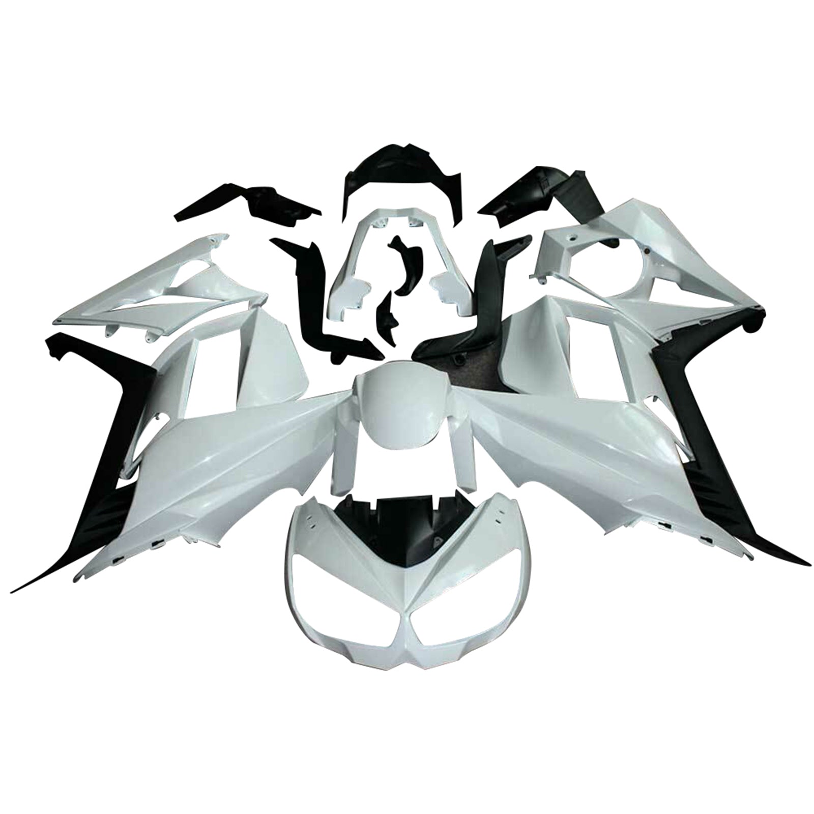 2010-2015 Kawasaki Z1000SX maalaamaton päällirakenne, ruiskuvalu