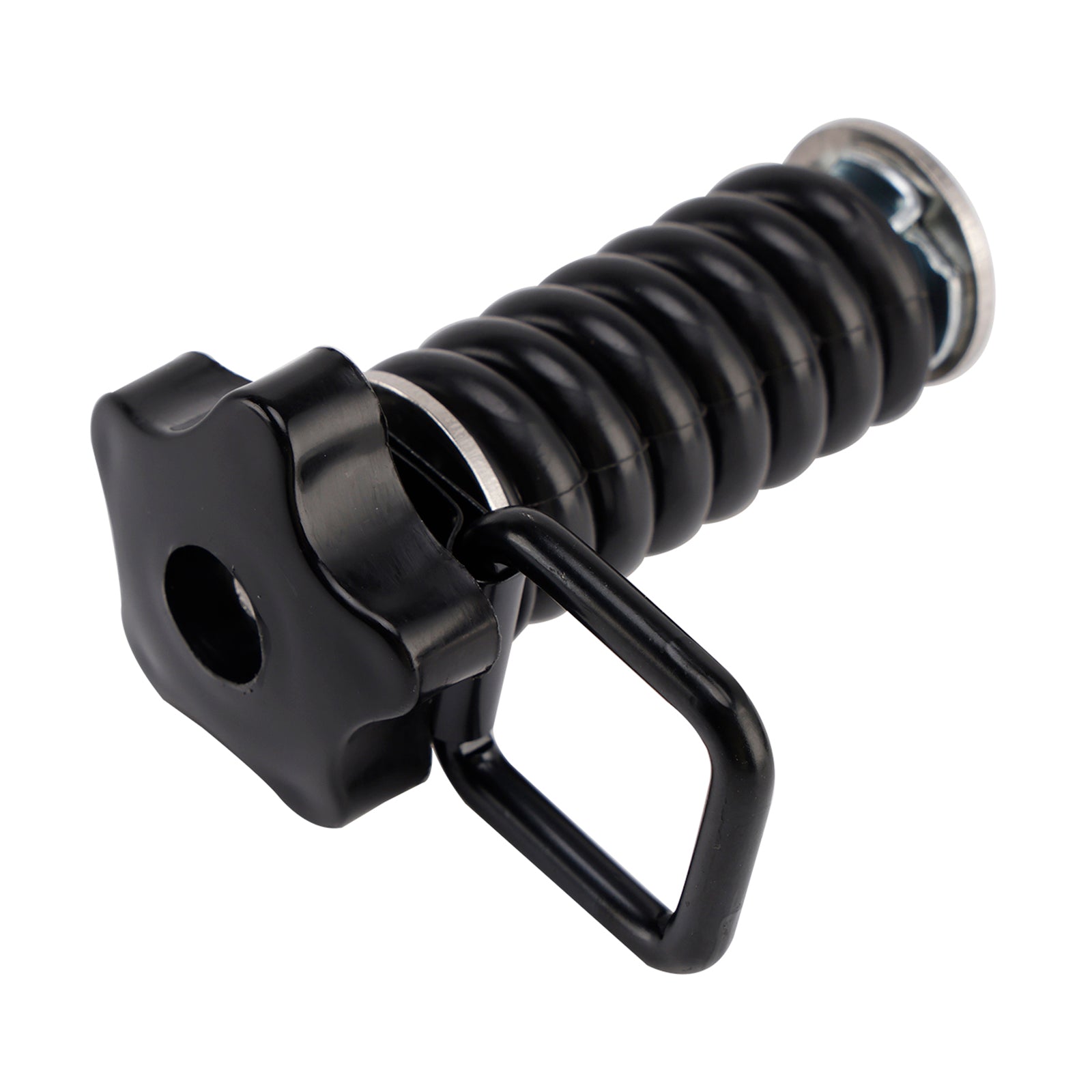 Paire d'ancrages d'arrimage avec anneau en D 1"" Noir pour Polaris Rzr 570 800 900 1000