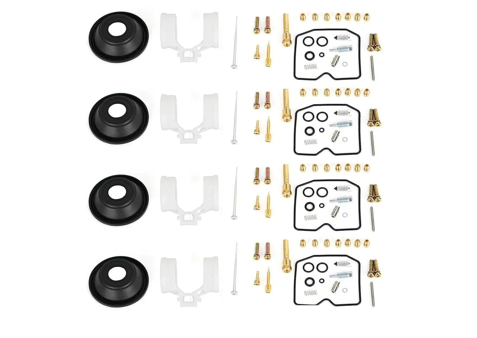 4 Kit de reconstrucción del carburador para Kawasaki Zephyr ZR-7 7S ZR750-H Genérico