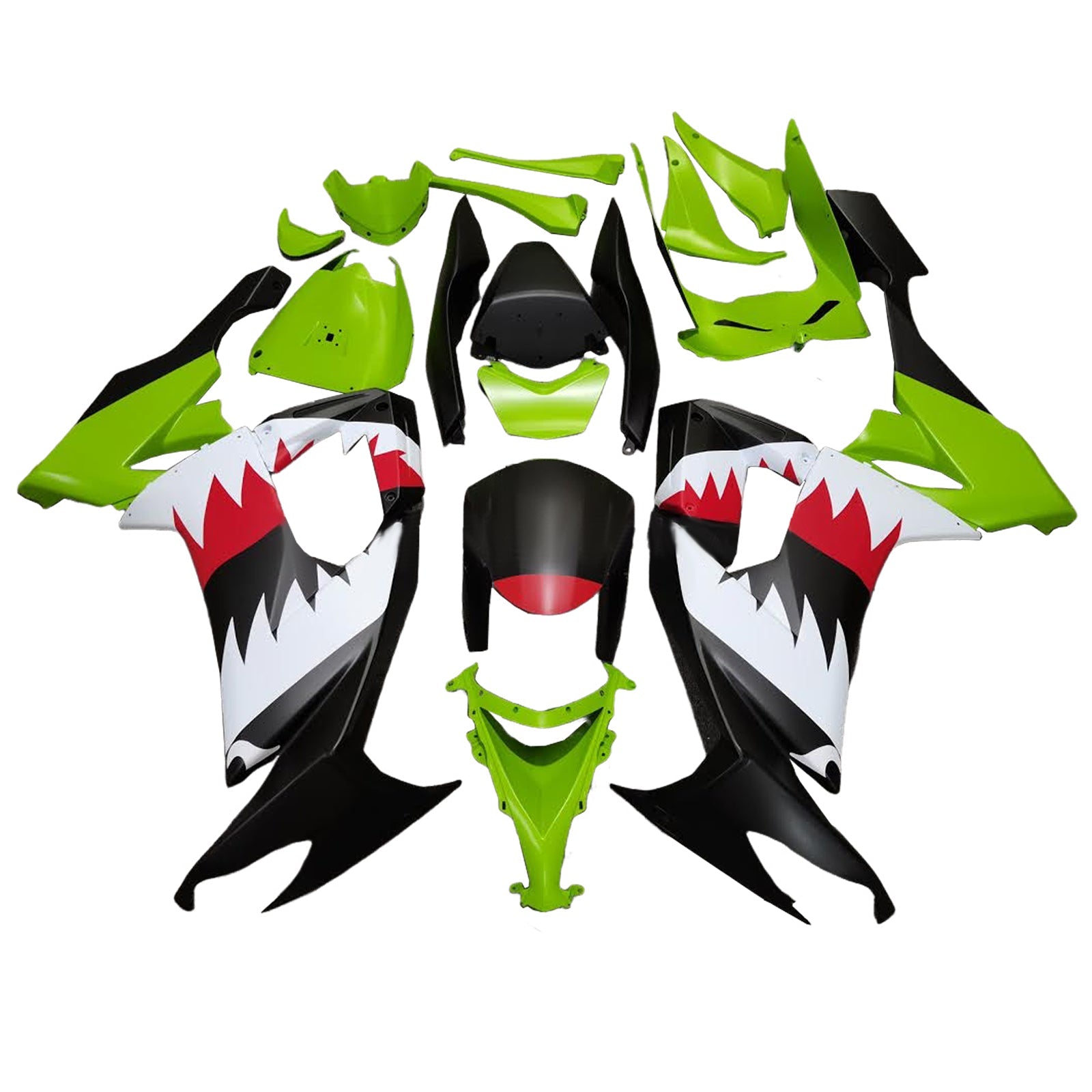 Zestaw owiewki wtrysku, plastikowy korpus ABS dla Kawasaki ZX10R 2008-2010