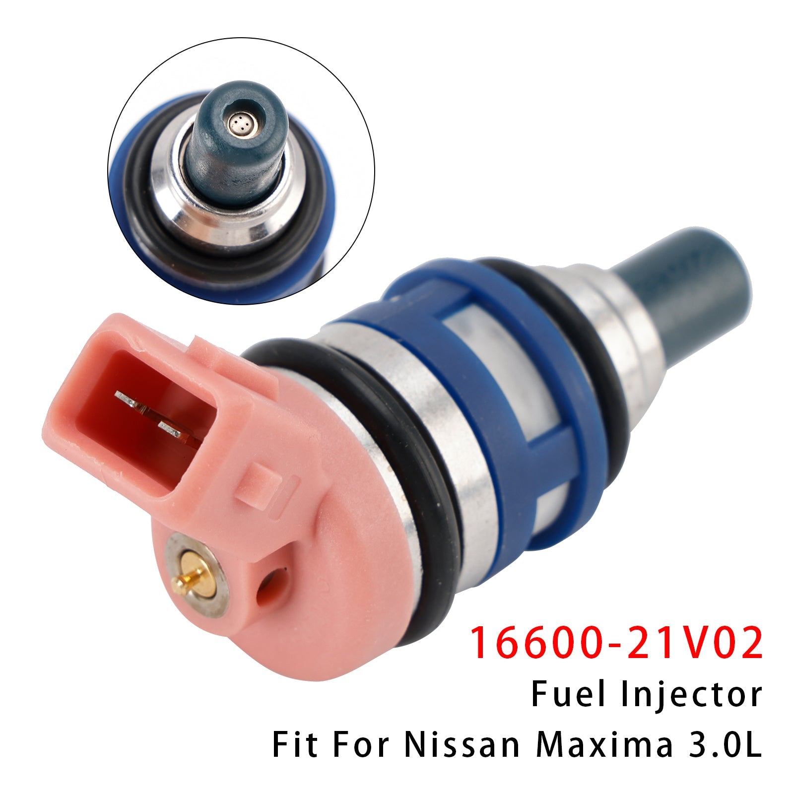 Iniettore carburante 1 pezzo 16600-21V02 per Nissan Maxima J30 Laurel 3.0 24V (1988-1994)