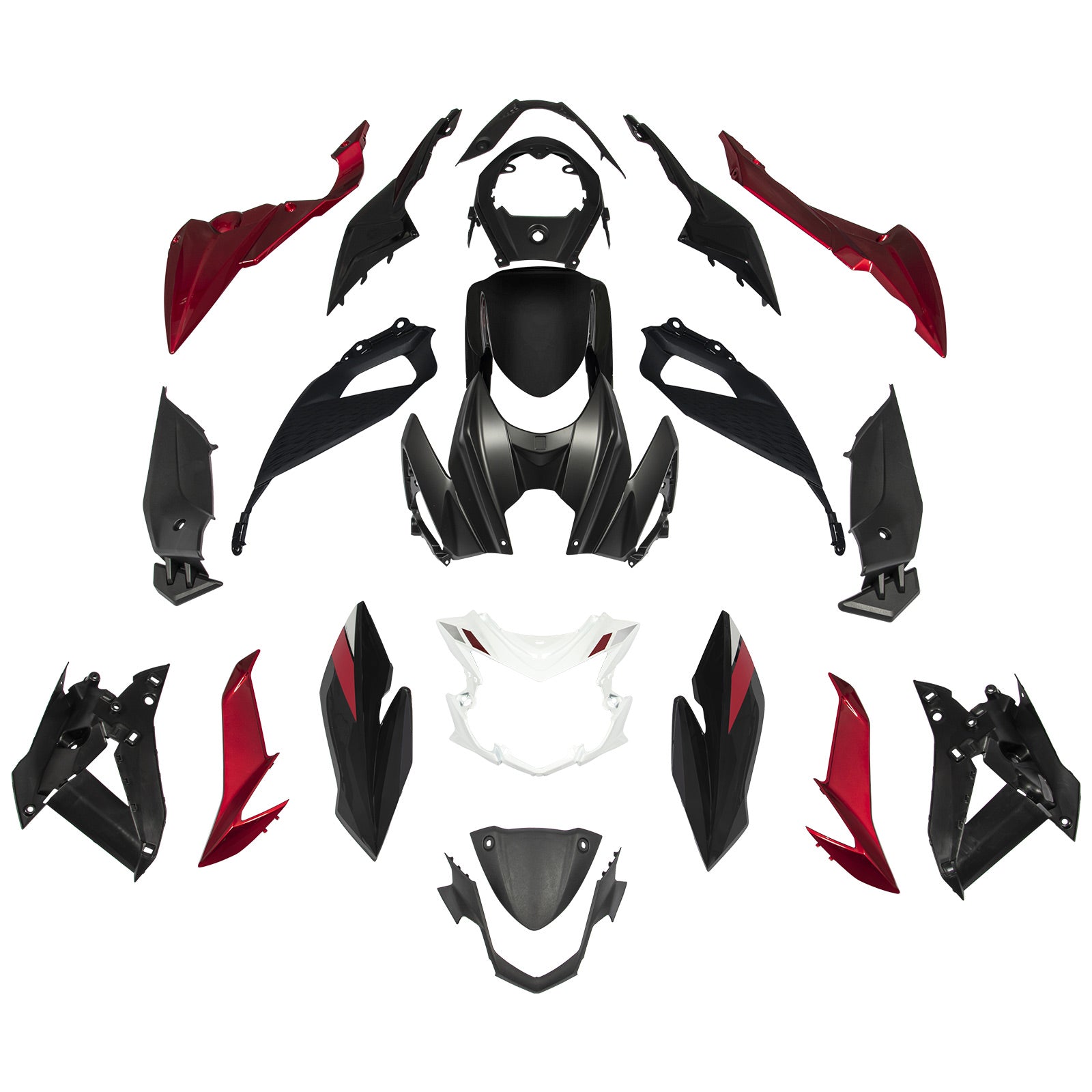 Plastic body kuipen geïnjecteerd voor Suzuki GSXS GSX-S 750 2017-2024