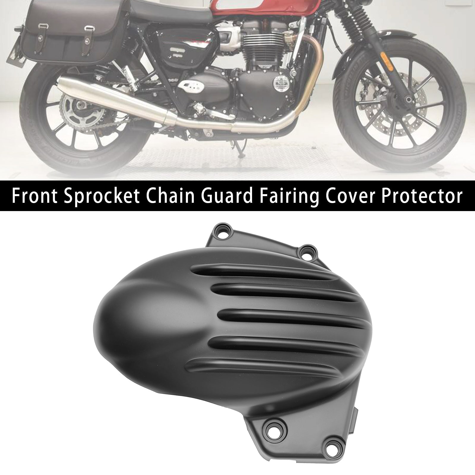Couvercle de carénage de protection de chaîne de pignon avant Speed Twin 900 2023-2024