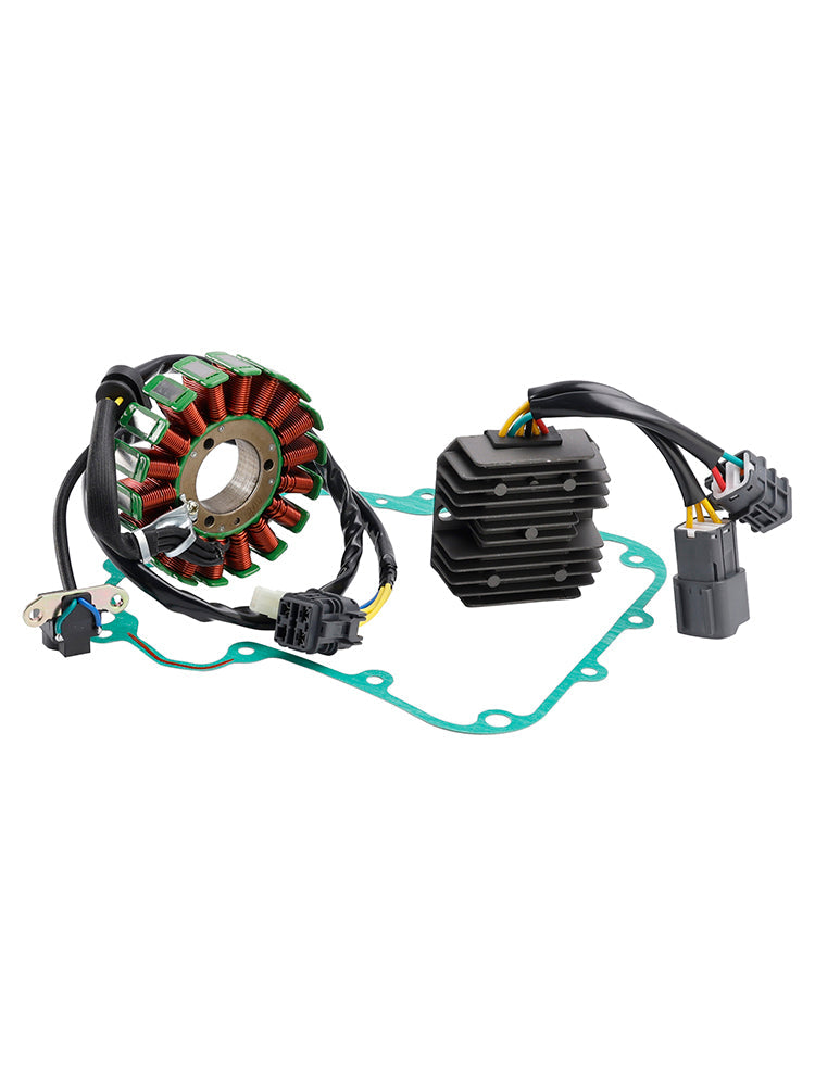 2020-2022 KYMCO MXU 300 T3B REGOLATORE REGOLATORE STATORE VERDE GIUNTO DI RECOVERE 31120-LDE9-E00 31600-LBA7-900