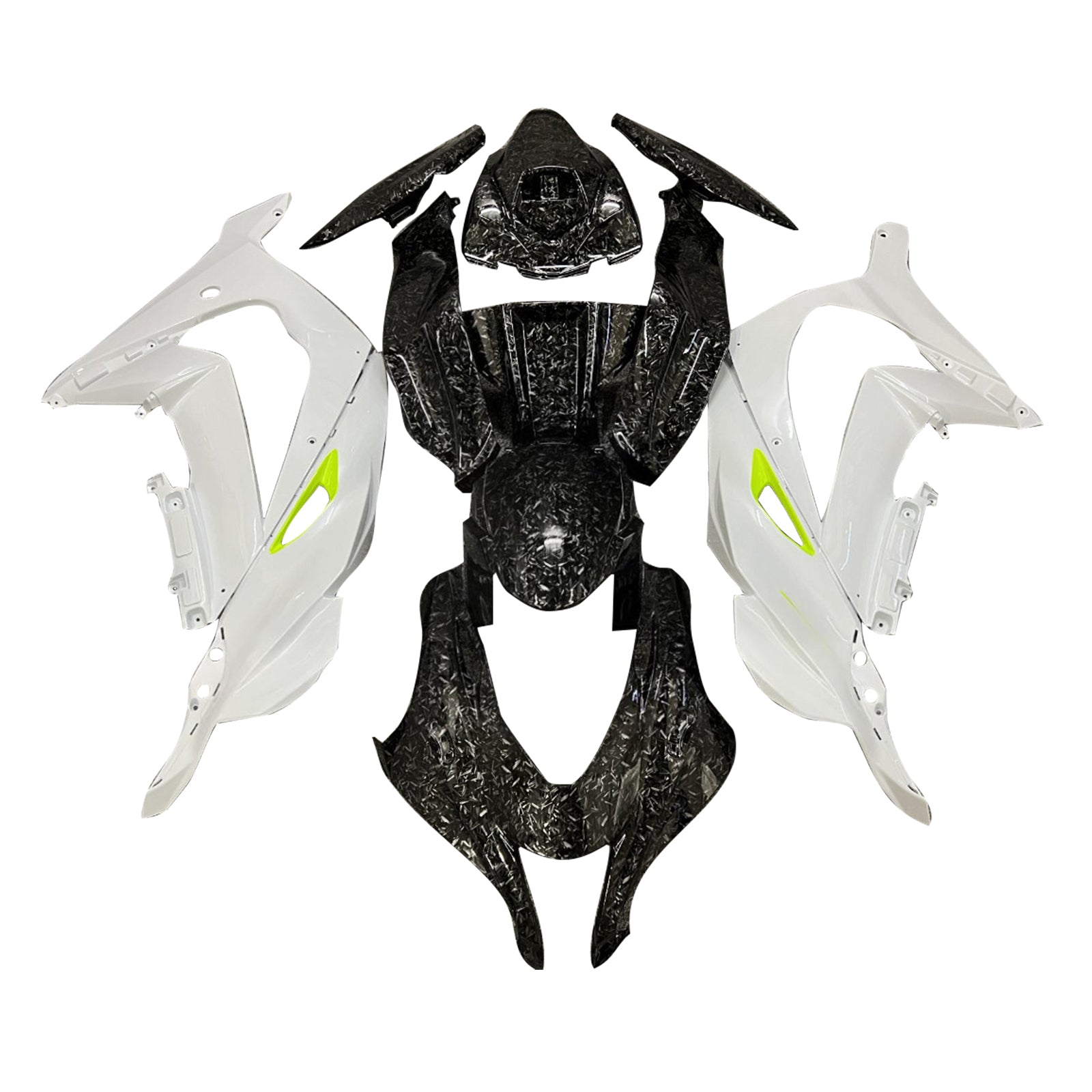 Kit de carénage injecté en plastique ABS pour Kawasaki ZX10R 2016-2020