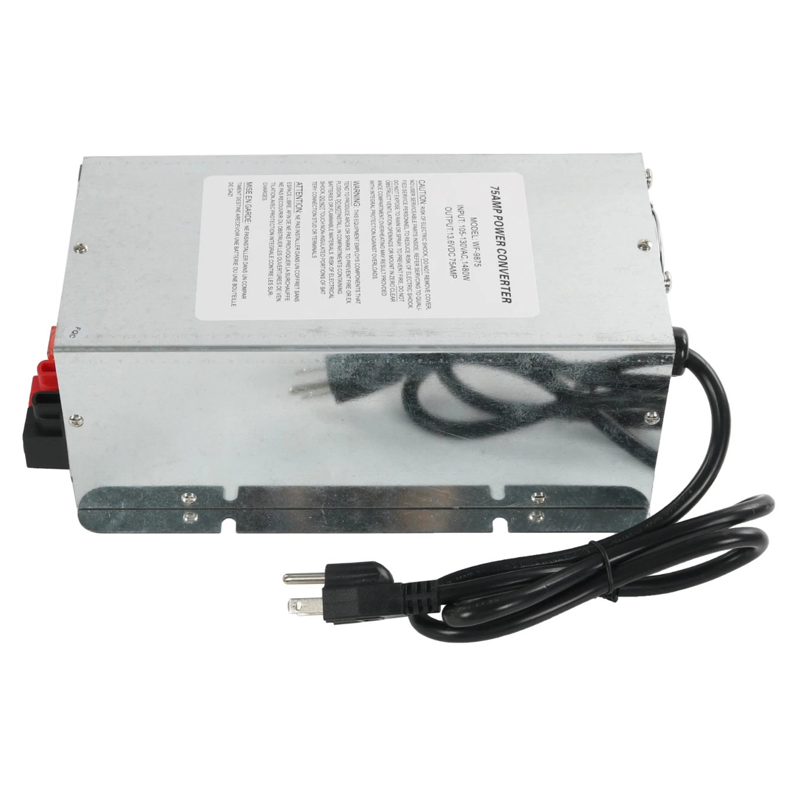 Chargeur convertisseur WF-9875, sortie CC 75 A, montage sur pont