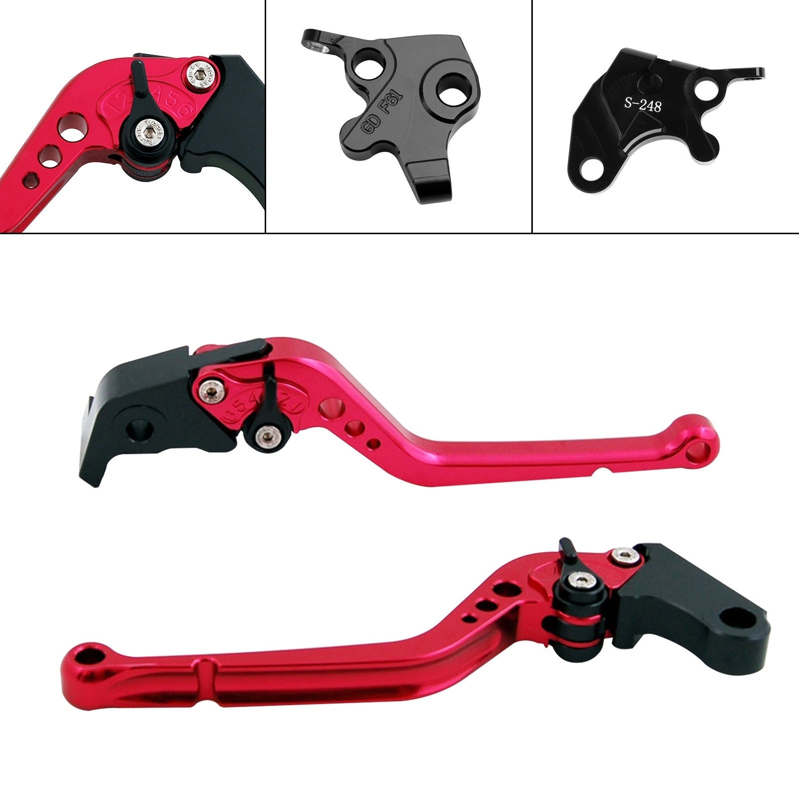 Dolga ročica zavore in sklopke za Yamaha YZF R125 2008-2011