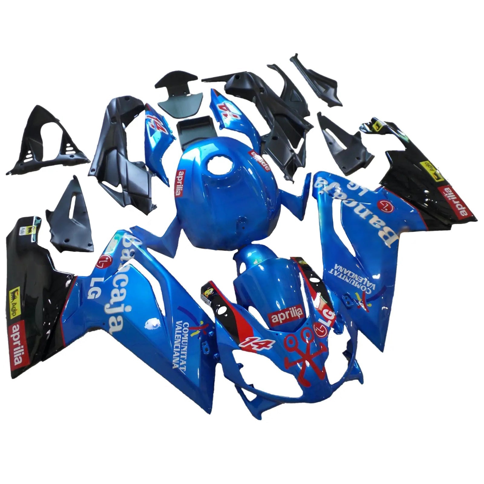 Amotopart Aprilia RS125 2006-2011 ABS kunststof carrosseriekuipset