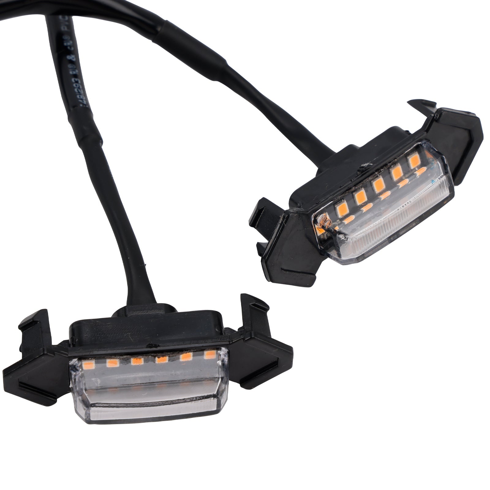 Kit d' LED-voorgrilleverlichting voor Toyota Tacoma 2016-2023, heldere lens, amberkleurig licht