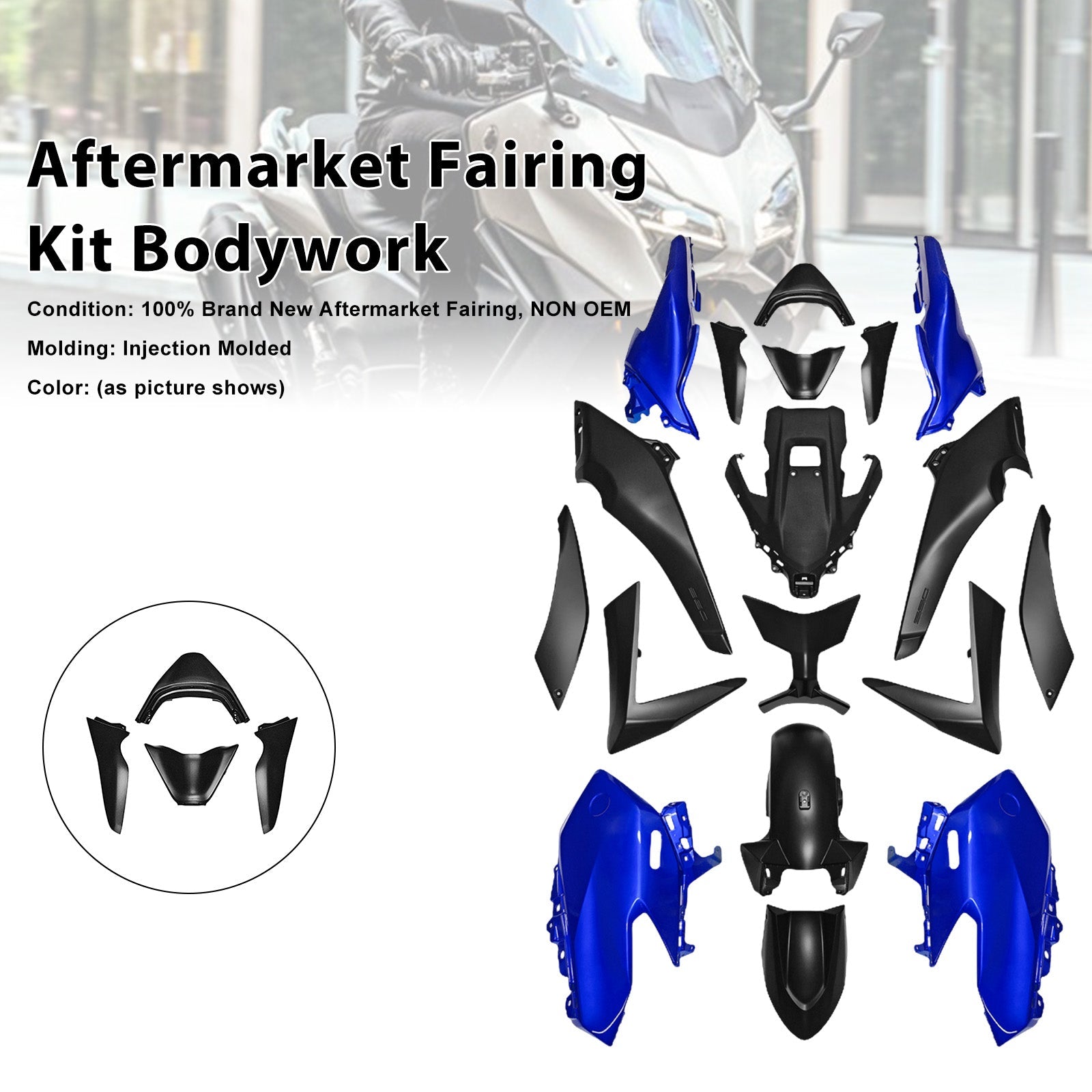 Kit de carénage d'injection pour Yamaha TMAX560 (2025-2026)
