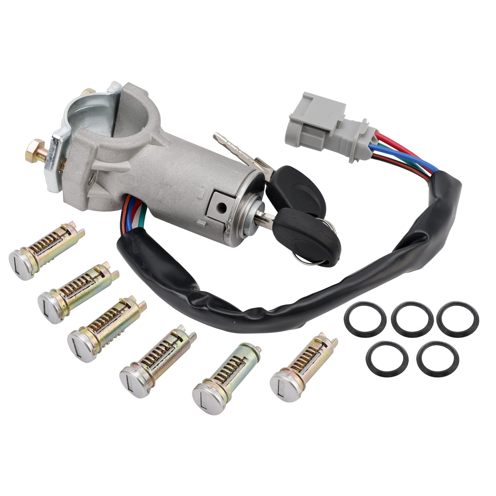 Vžigalna ključavnica za Iveco Daily 2000-2006 + 6 cilindrov ključavnice + ključ 2991727