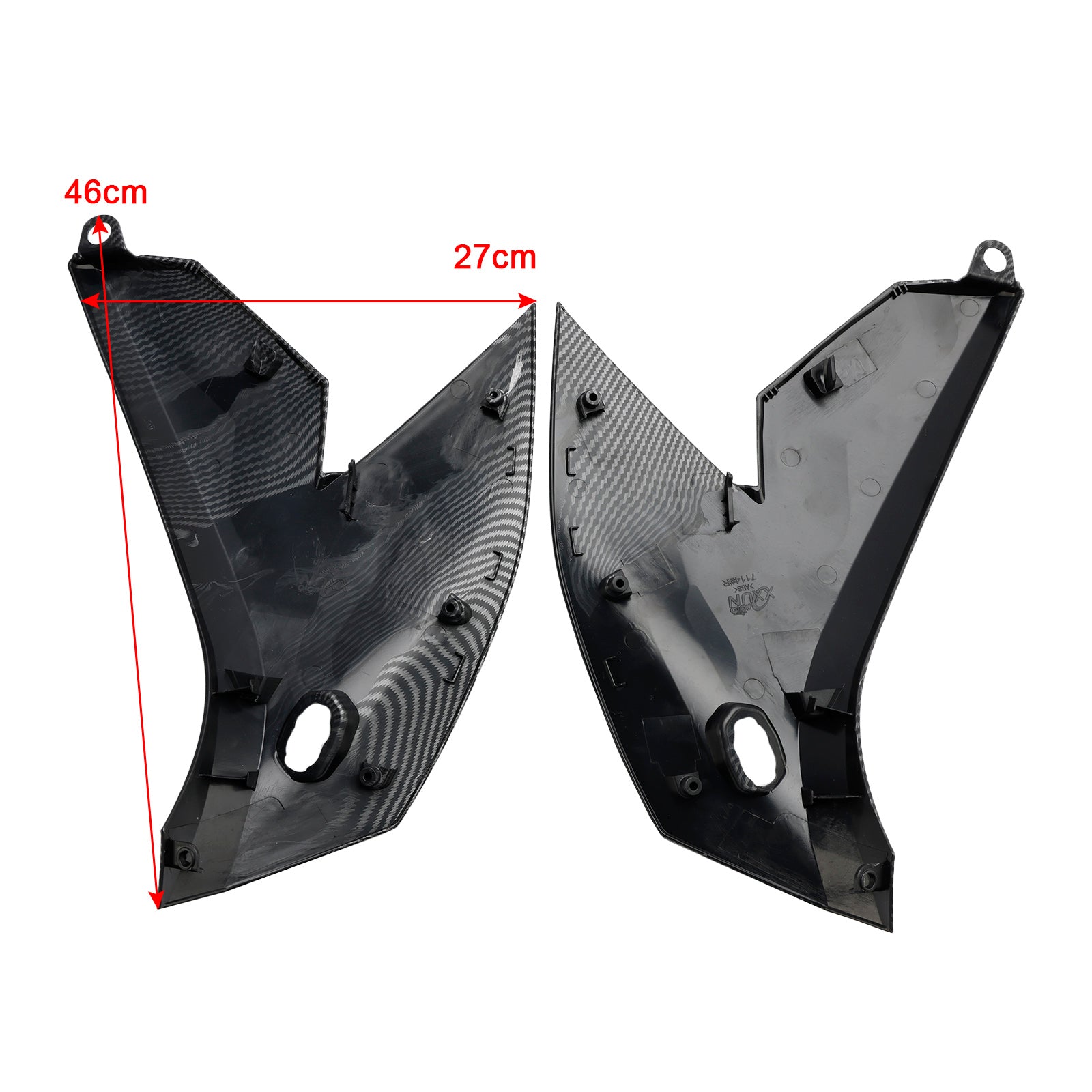 Cubierta de carenado de panel de marco lateral Kawasaki Versys 650 KLE650 2022-2024