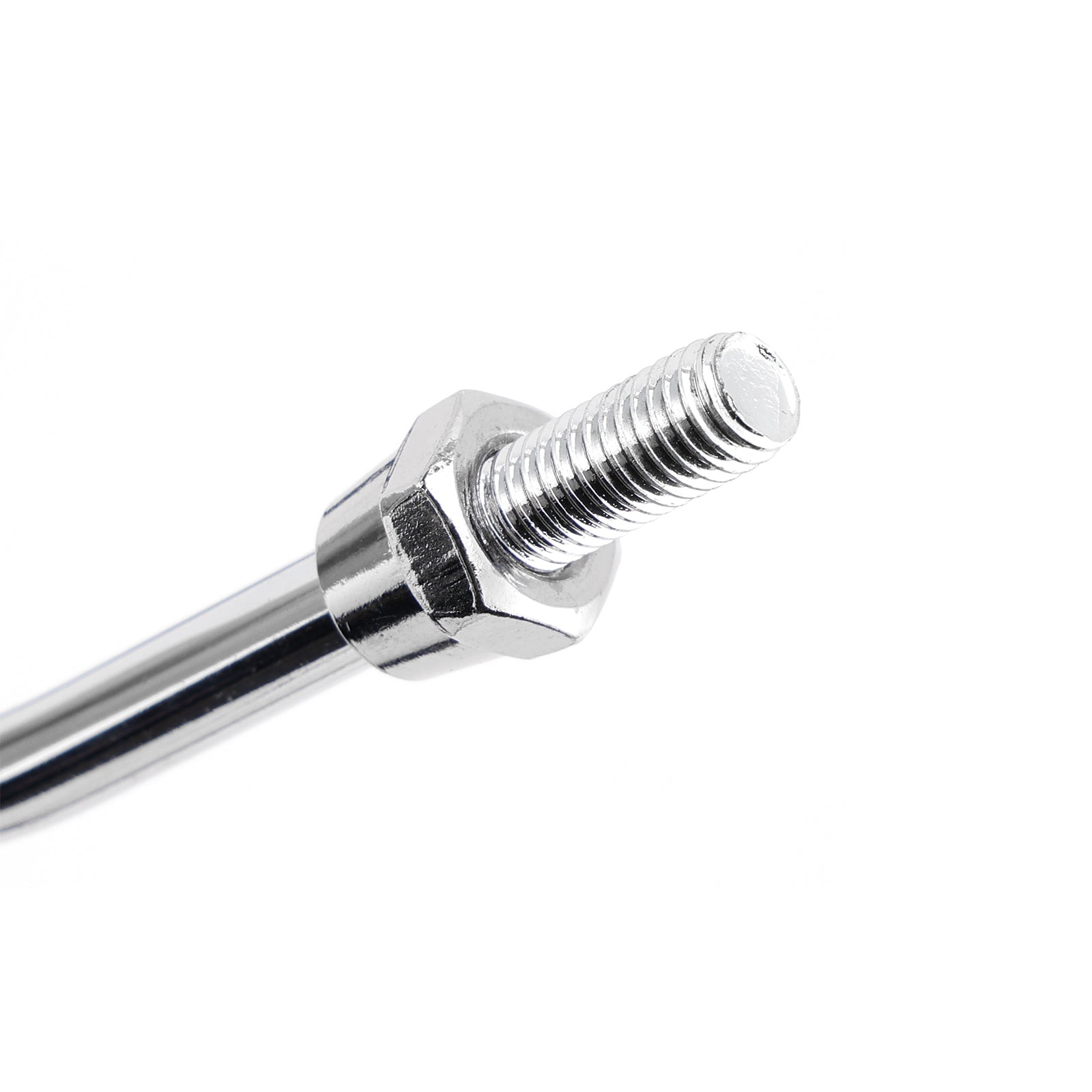 Črno okroglo ogledalo z 8 mm kromirano roko za Honda NA/NC/NN/NQ/NX/PA/TG50 C70 C70