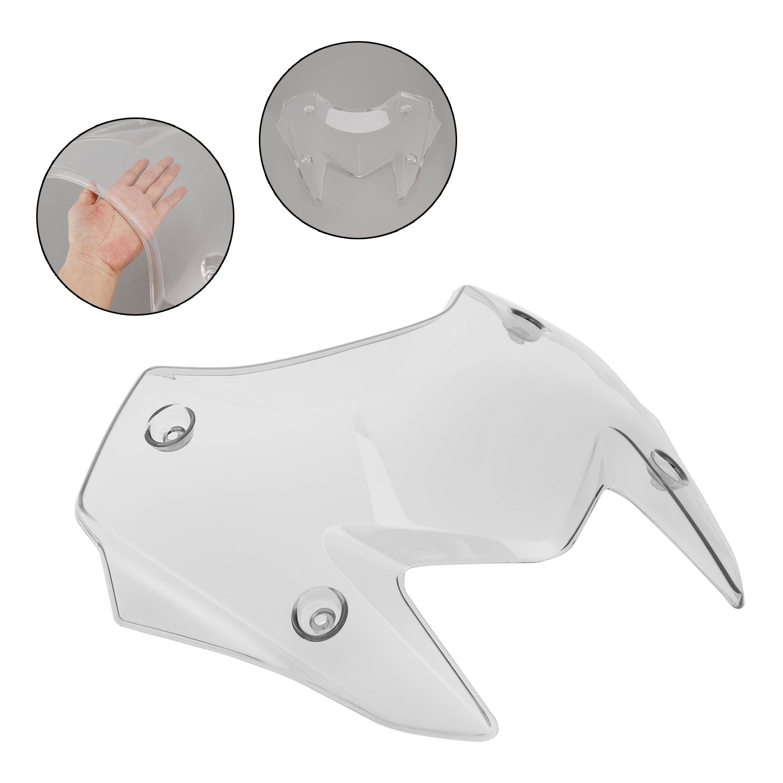 Vetrobransko steklo in podpora za Yamaha T-Max 560 2022-2024