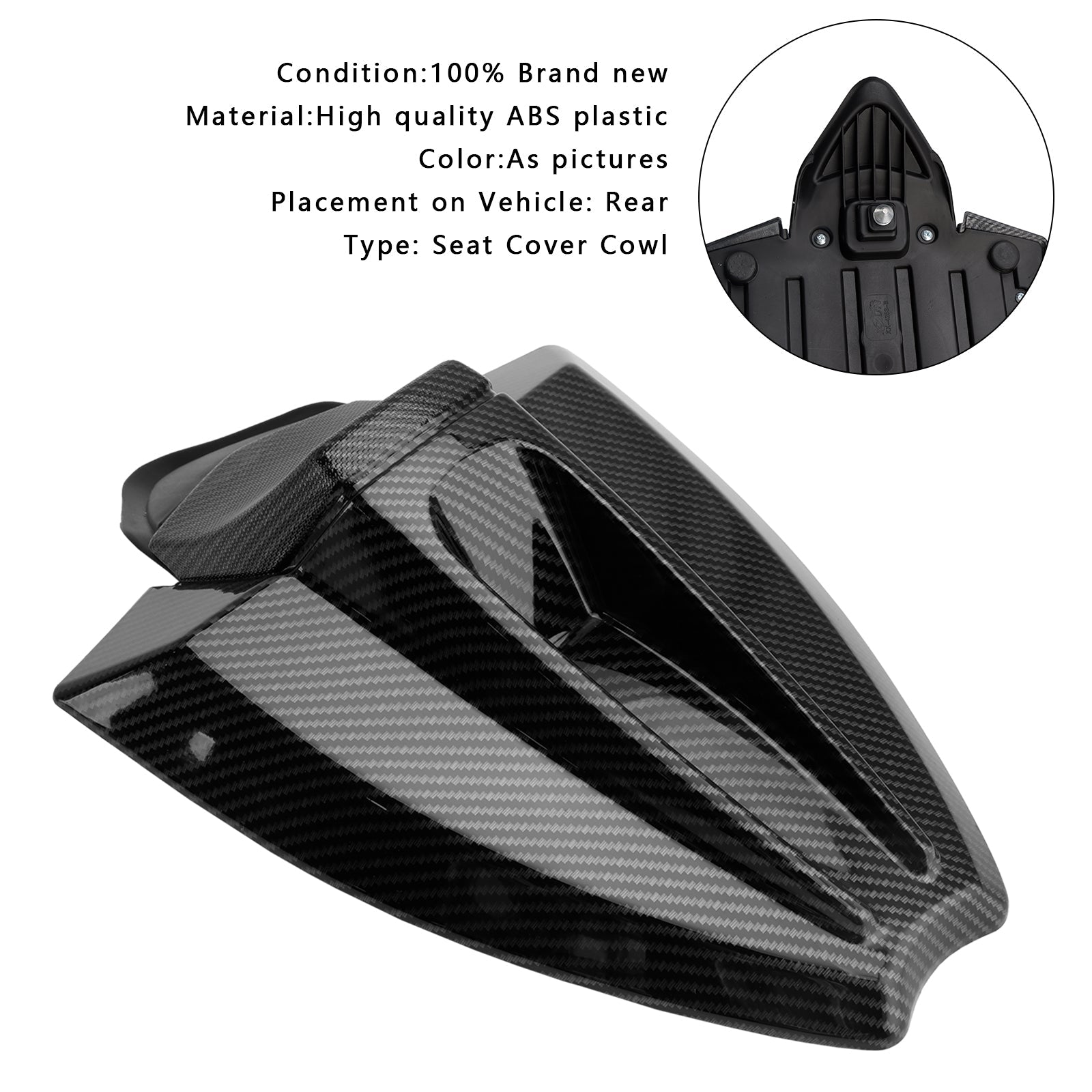 Zadnji oprijem za sedlo za Aprilia Rs 457 2024-2025