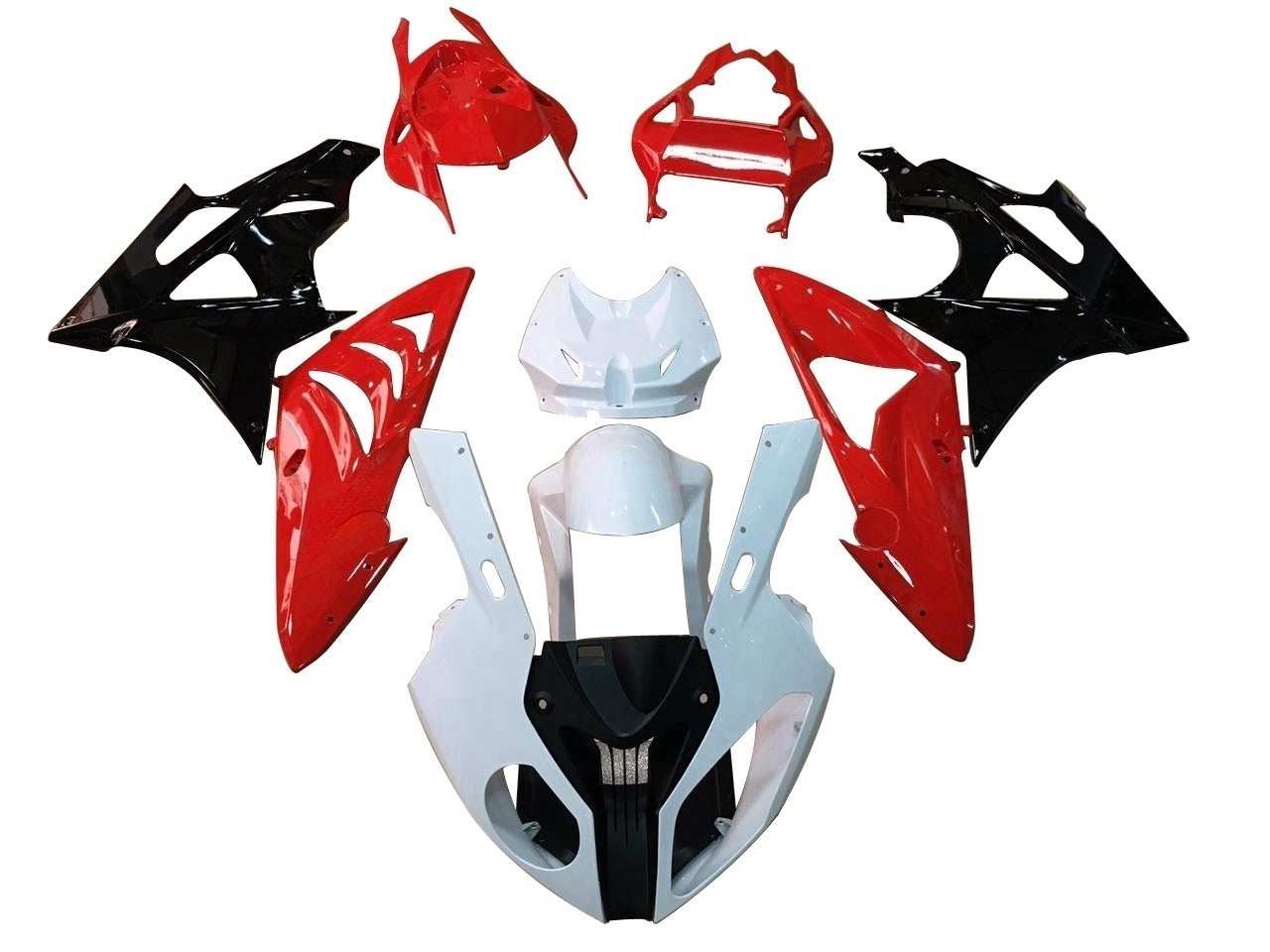 Injection carénage kit carrosserie plastique ABS fit pour BMW S1000RR 2009-2014
